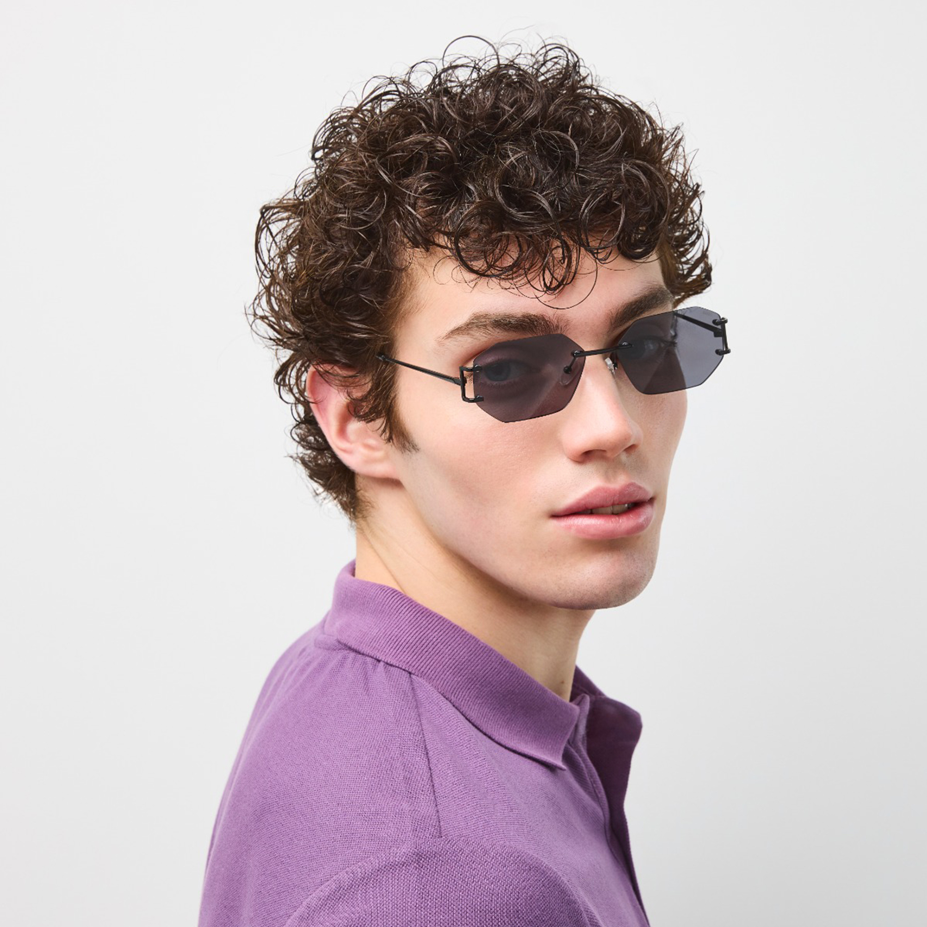 BlackOut 56MM Grey Geometric Sunglasses BLA-000303-0107-men-sunglasses-image-5