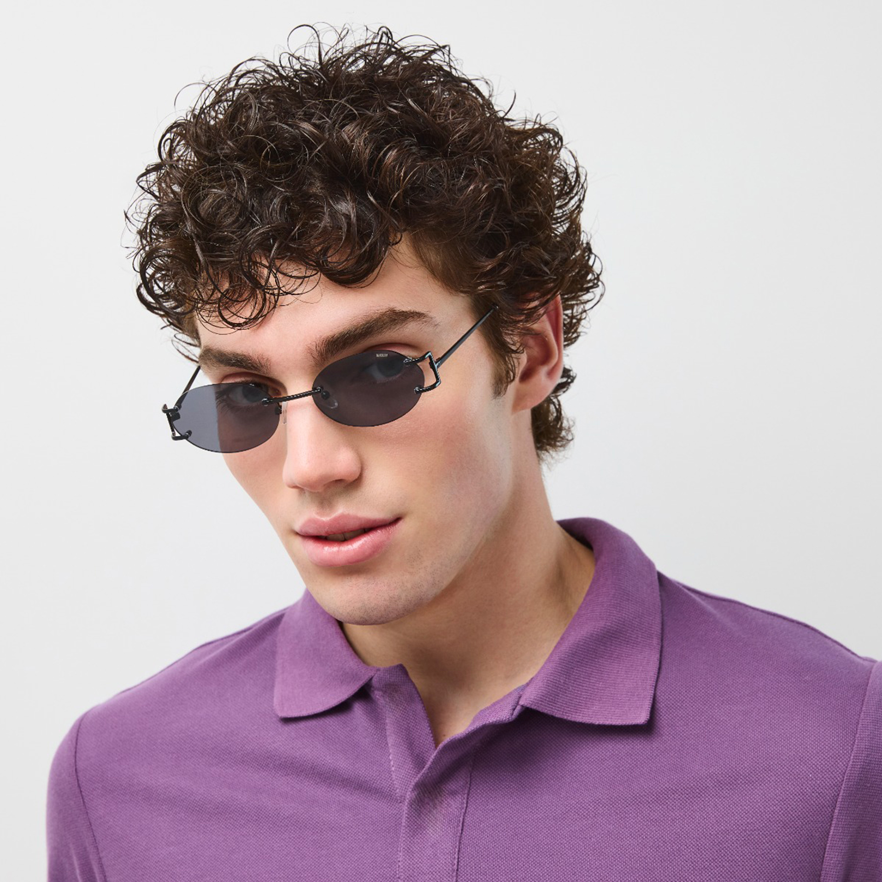 بلاك آوت-  نظارة شمسية بيضاوية رمادية   55 مم BLA-000304-0107-men-sunglasses-image-5