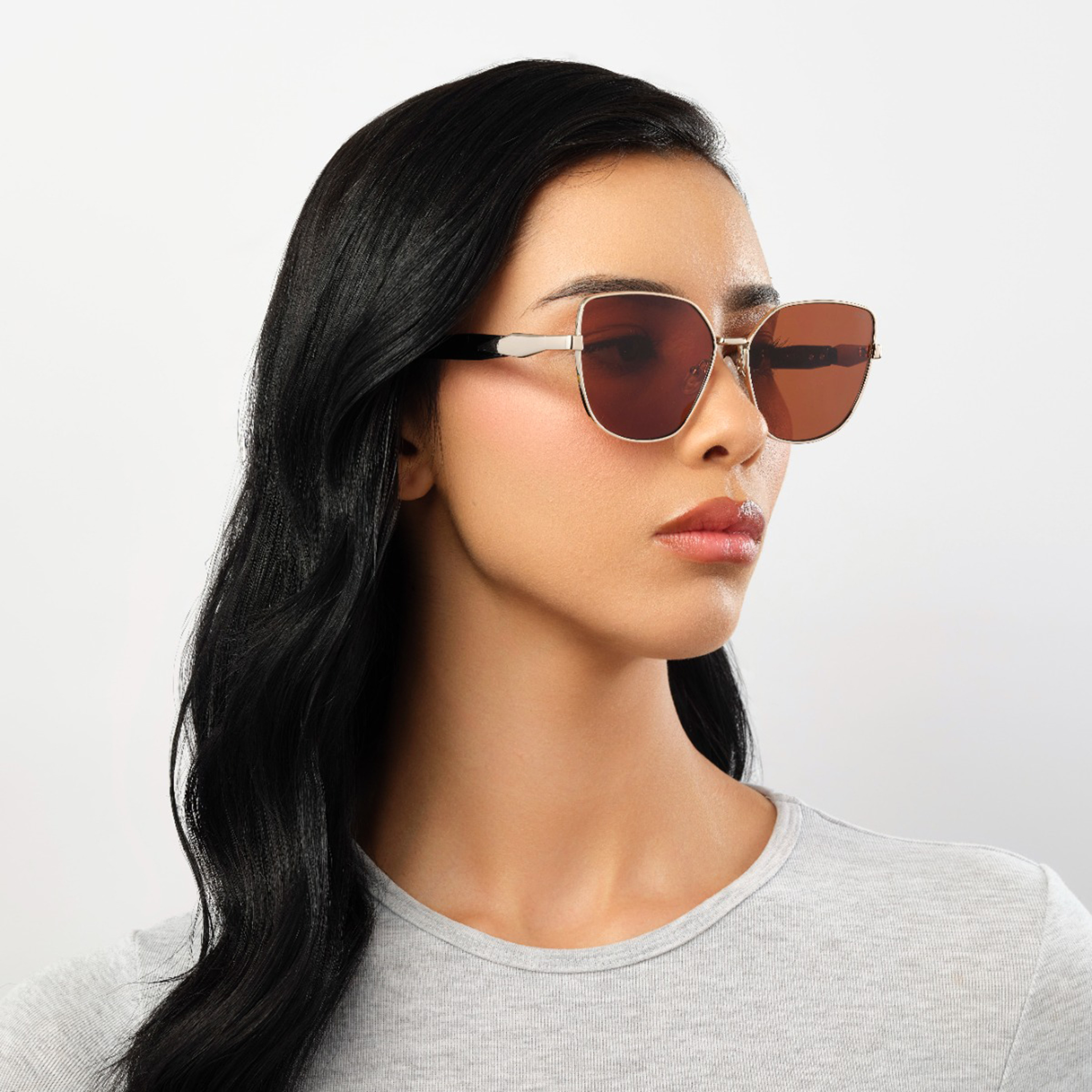 BlackOut 58MM Brown Cat Eye Sunglasses BLA-000311-2904-women-sunglasses-image-5