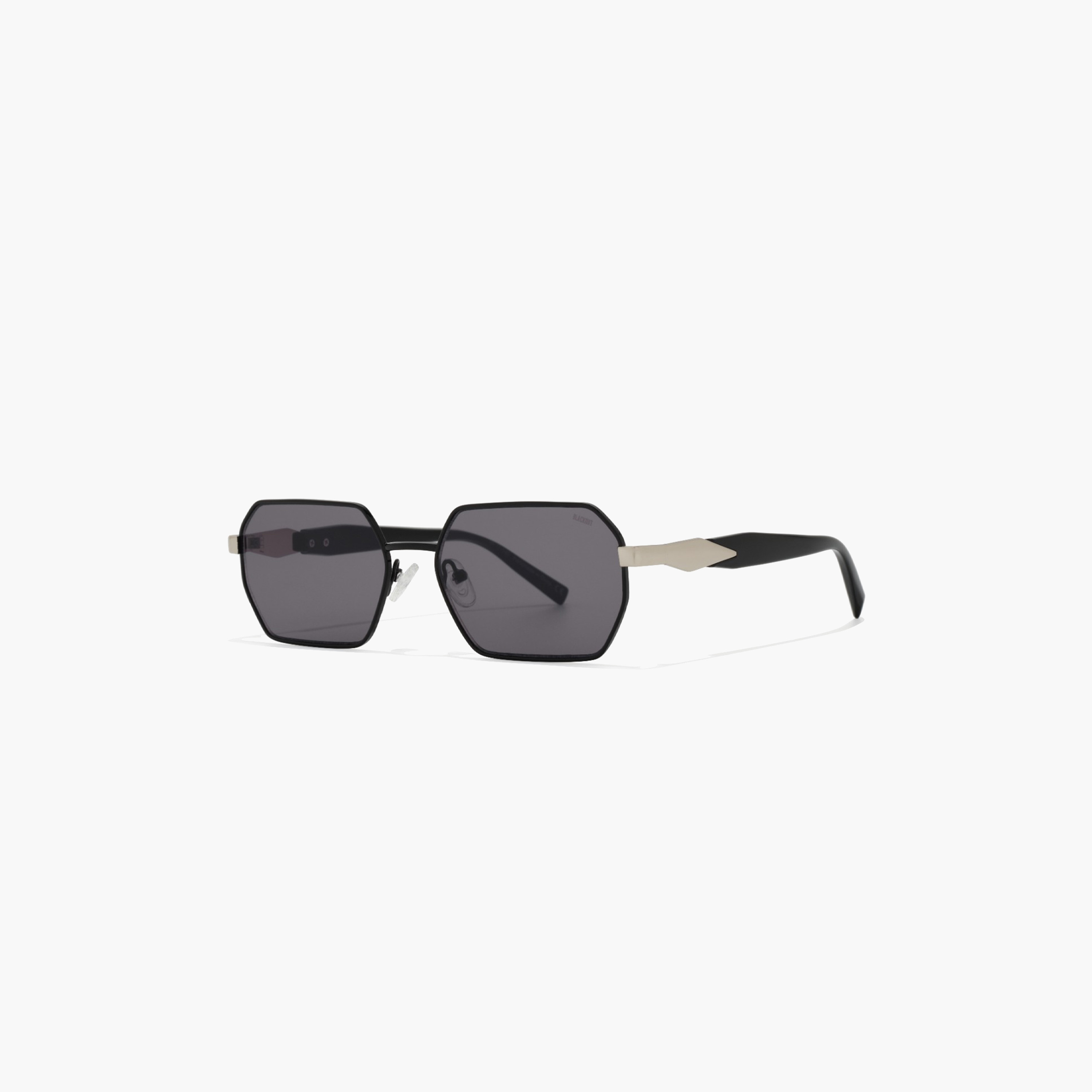 بلاك آوت-  نظارة شمسية هندسية رمادية   56 مم BLA-000313-0107-men-sunglasses-image-2