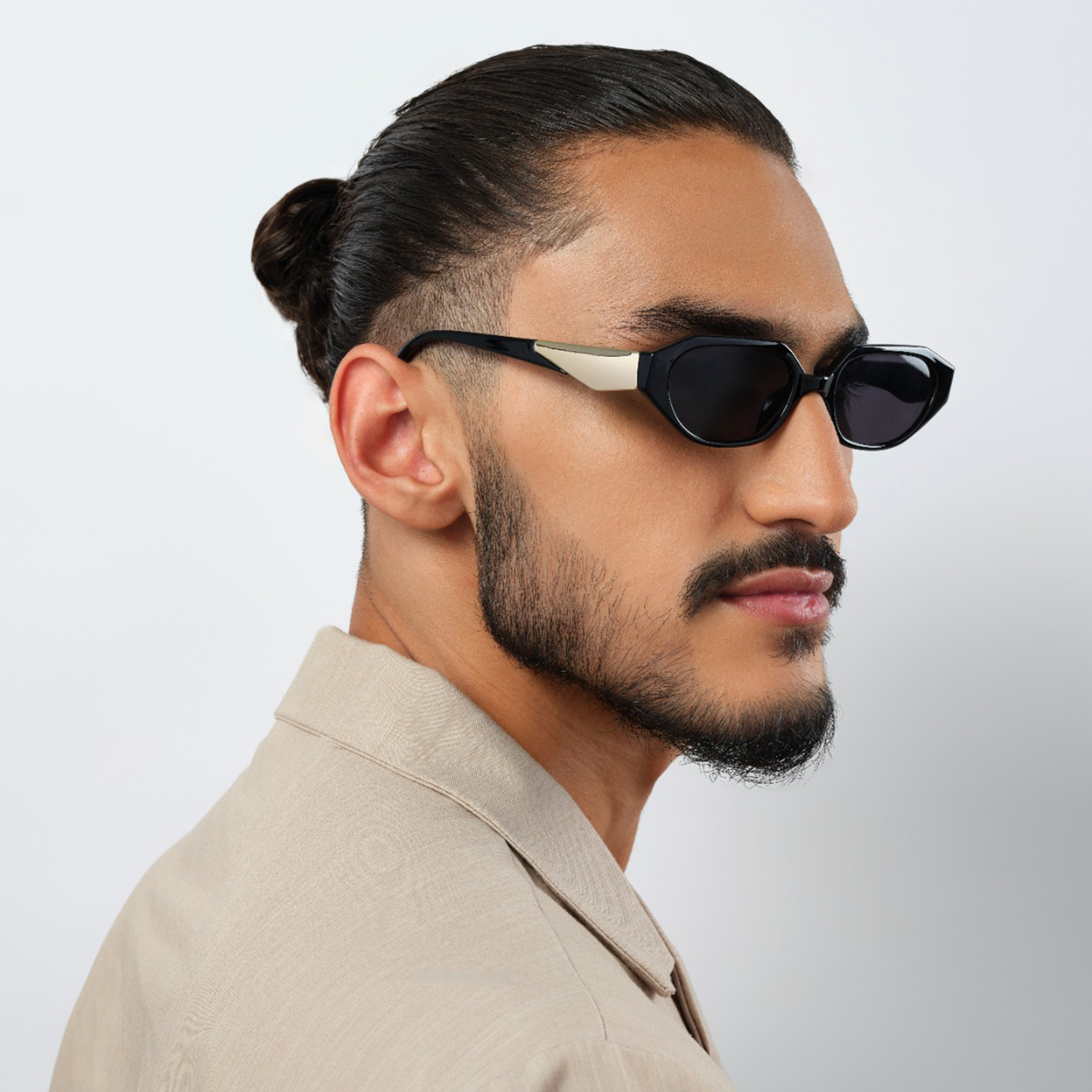 BlackOut 52MM Grey Geometric Sunglasses BLA-000317-0107-men-sunglasses-image-5