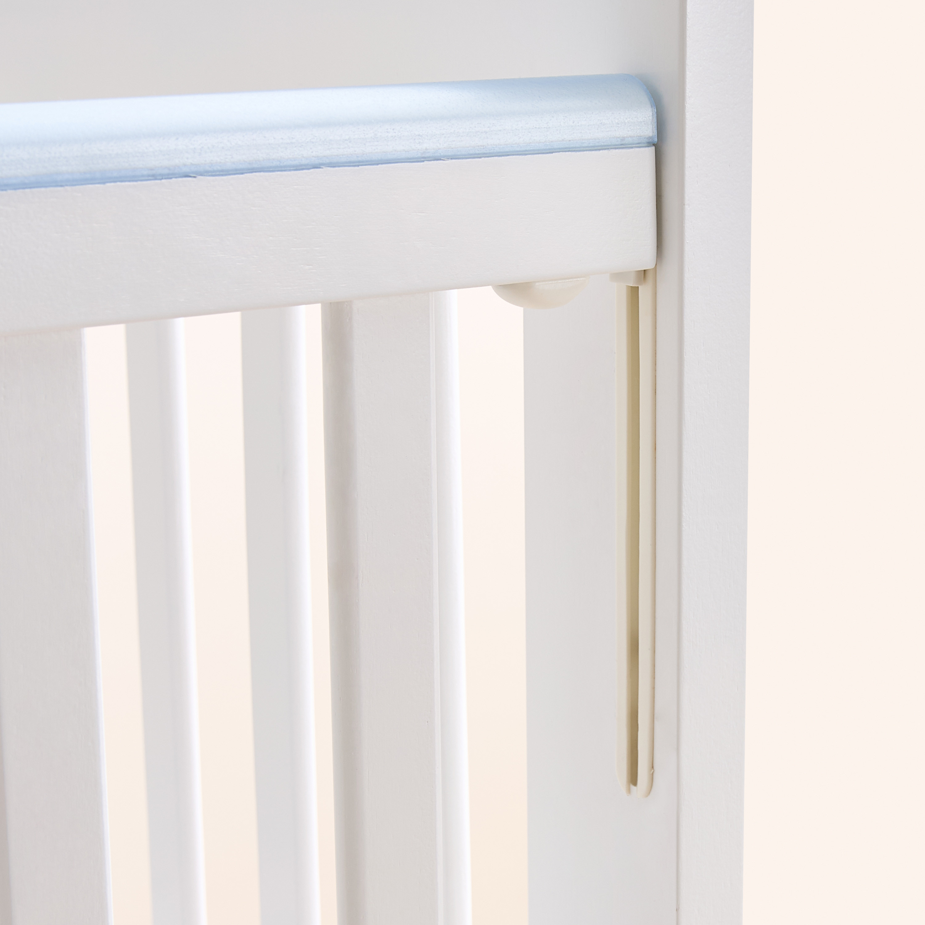 Juniors Crib with Adjustable Side Rails and Wheels (Up to 3 years)-baby-nursery-furniture-cribsandbeds-babycribs-image-13