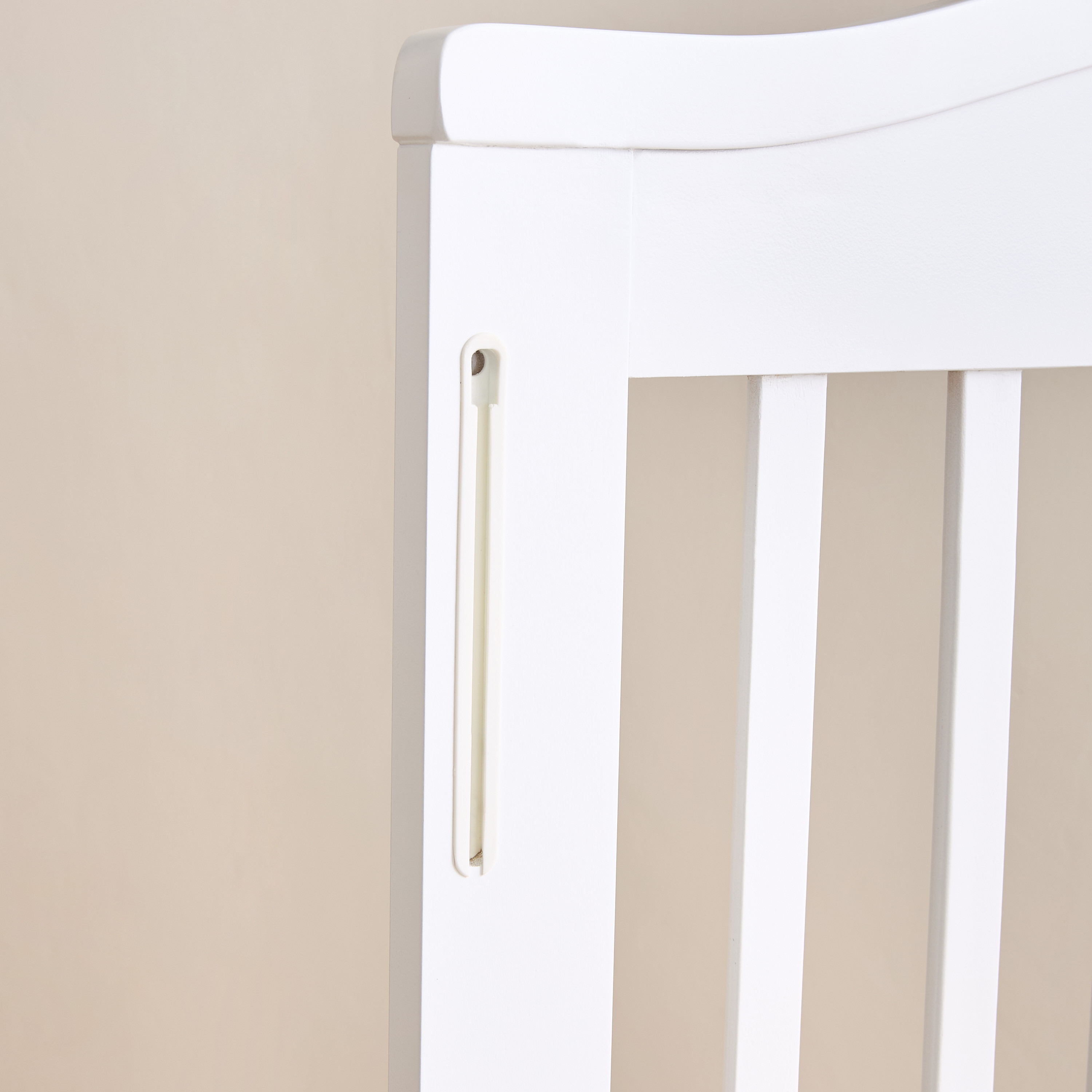 Juniors Crib with Adjustable Side Rails and Wheels (Up to 3 years)-baby-nursery-furniture-cribsandbeds-babycribs-image-14