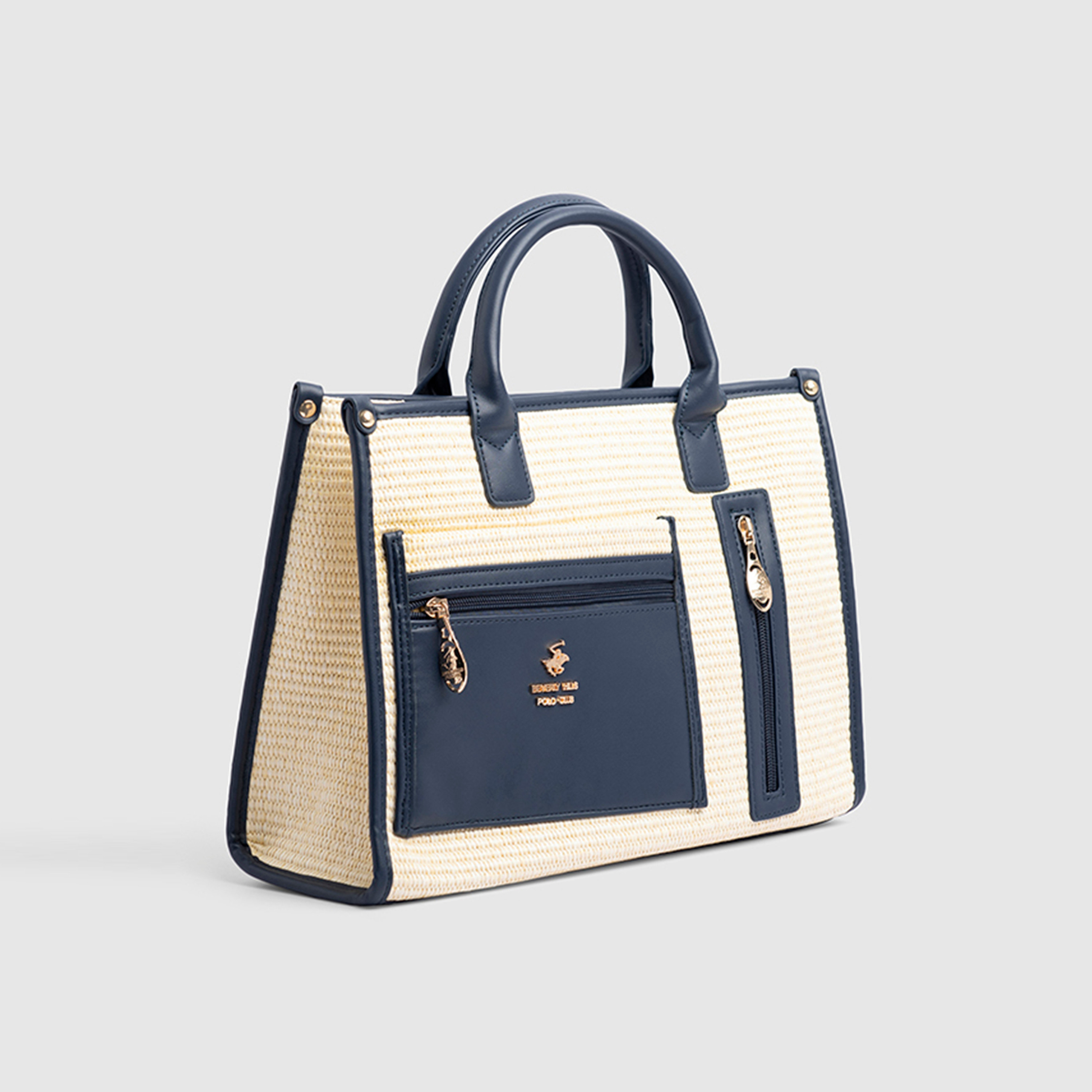 بيفرلي هيلز لولو كلوب-  شنطة يد بمقبض علوي مع إغلاق بسحاب وحزام قابل للتعديل-women-bagsandwallets-handbags-image-4