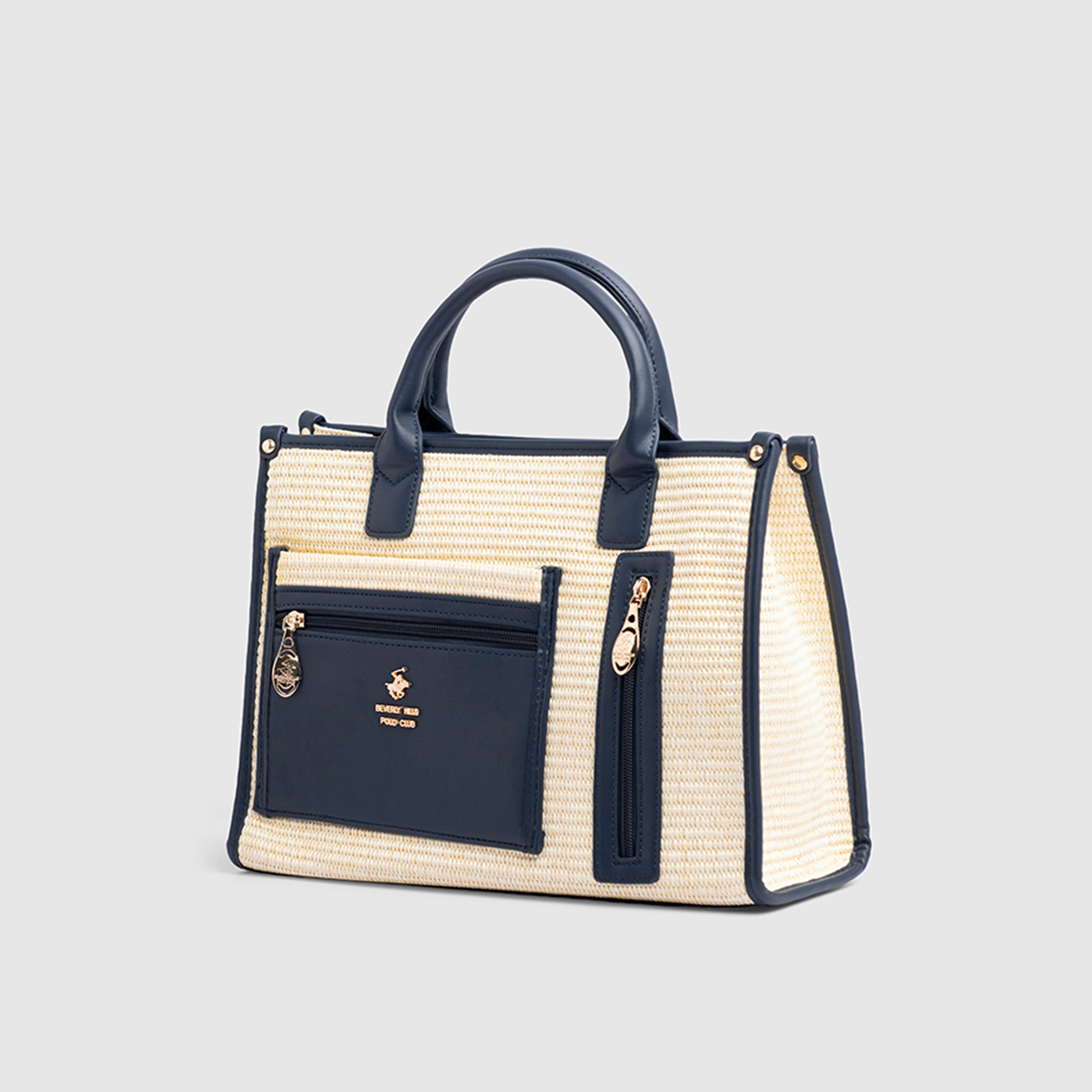 بيفرلي هيلز لولو كلوب-  شنطة يد بمقبض علوي مع إغلاق بسحاب وحزام قابل للتعديل-women-bagsandwallets-handbags-image-5