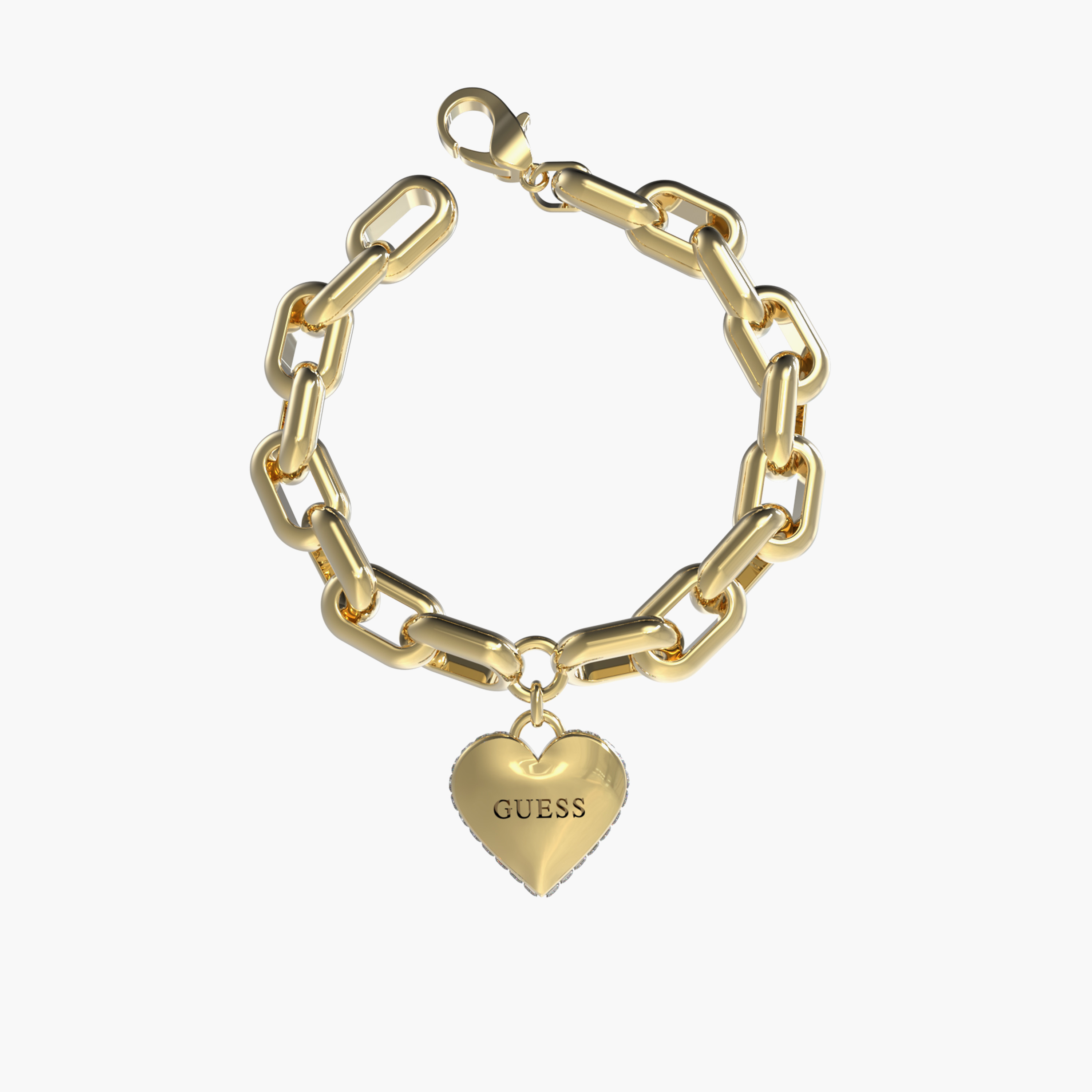 غيس-   إسوارة للنساء سلسلة ذهبي | مقاس: لارج | JUBB02228JWYGL-women-watchesandjewellery-jewellery-banglesandbracelets-image-1