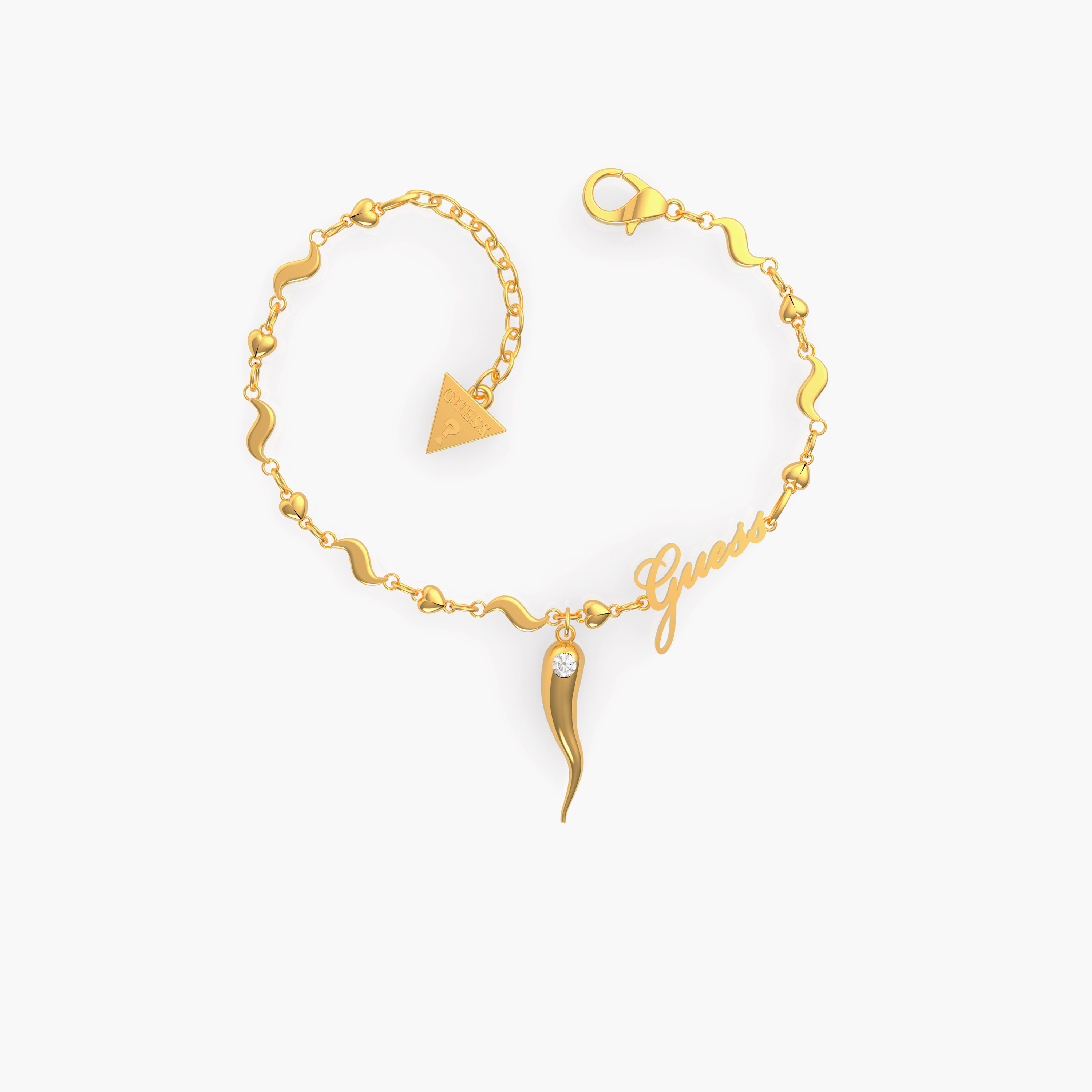 غيس-   إسوارة للنساء سلسلة ذهبي | مقاس واحد | UBB29004-S-women-watchesandjewellery-jewellery-banglesandbracelets-image-1