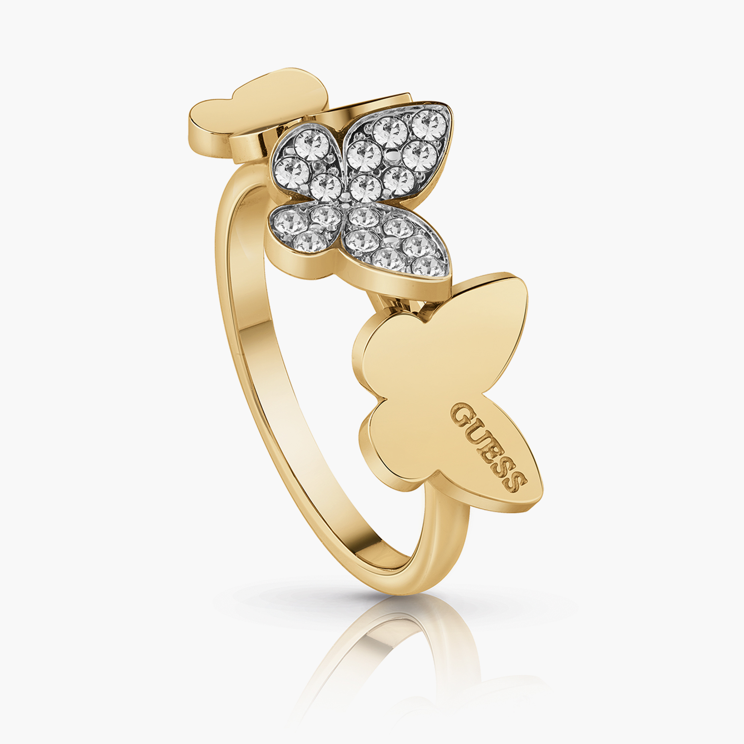 غيس-   خاتم للنساء ستيل ذهبي مقاس واحد | UBR78004-54-women-watchesandjewellery-jewellery-rings-image-1