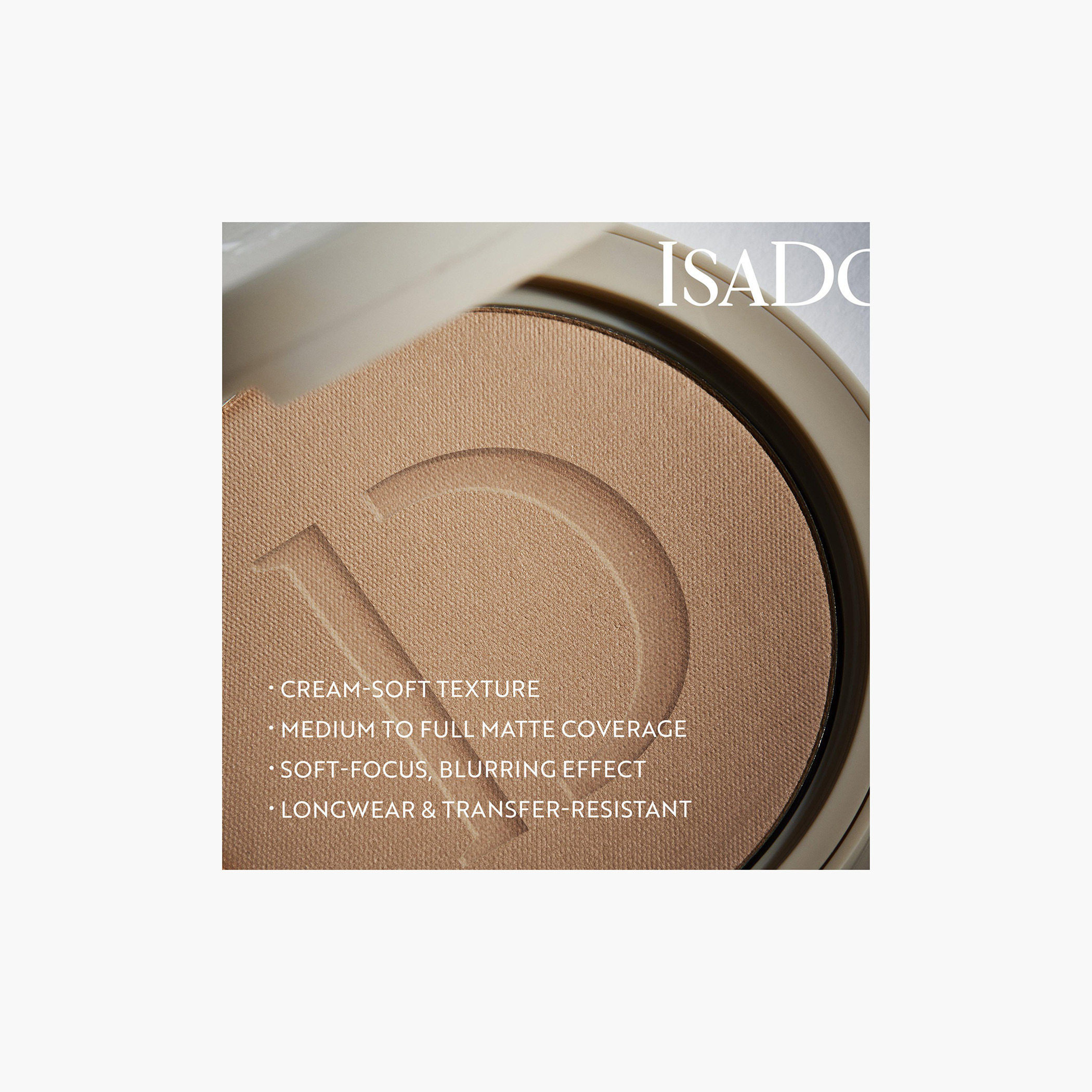 Isadora The No Compromise Matte Longwear Compact Powder - 7 gms-beautyandpersonalcare-makeup-face-facepowders-image-61