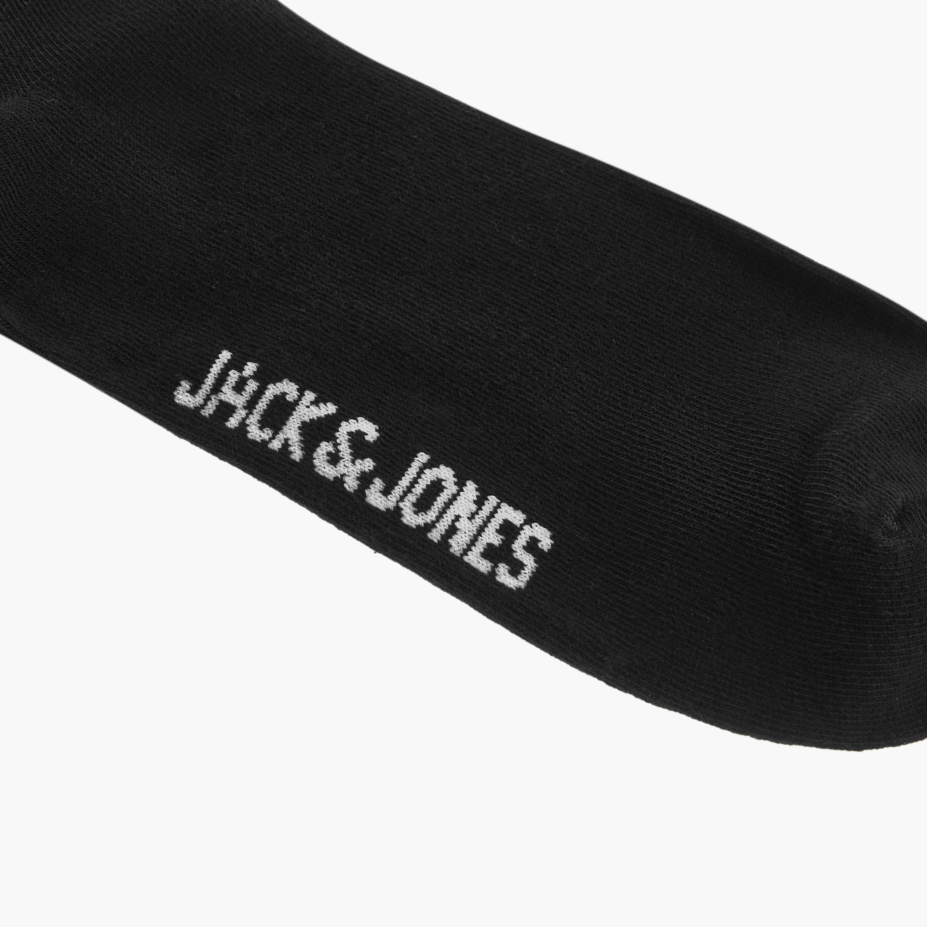 Jack & Jones Logo Print Crew Length Socks - Set of 3-men-socks-image-5