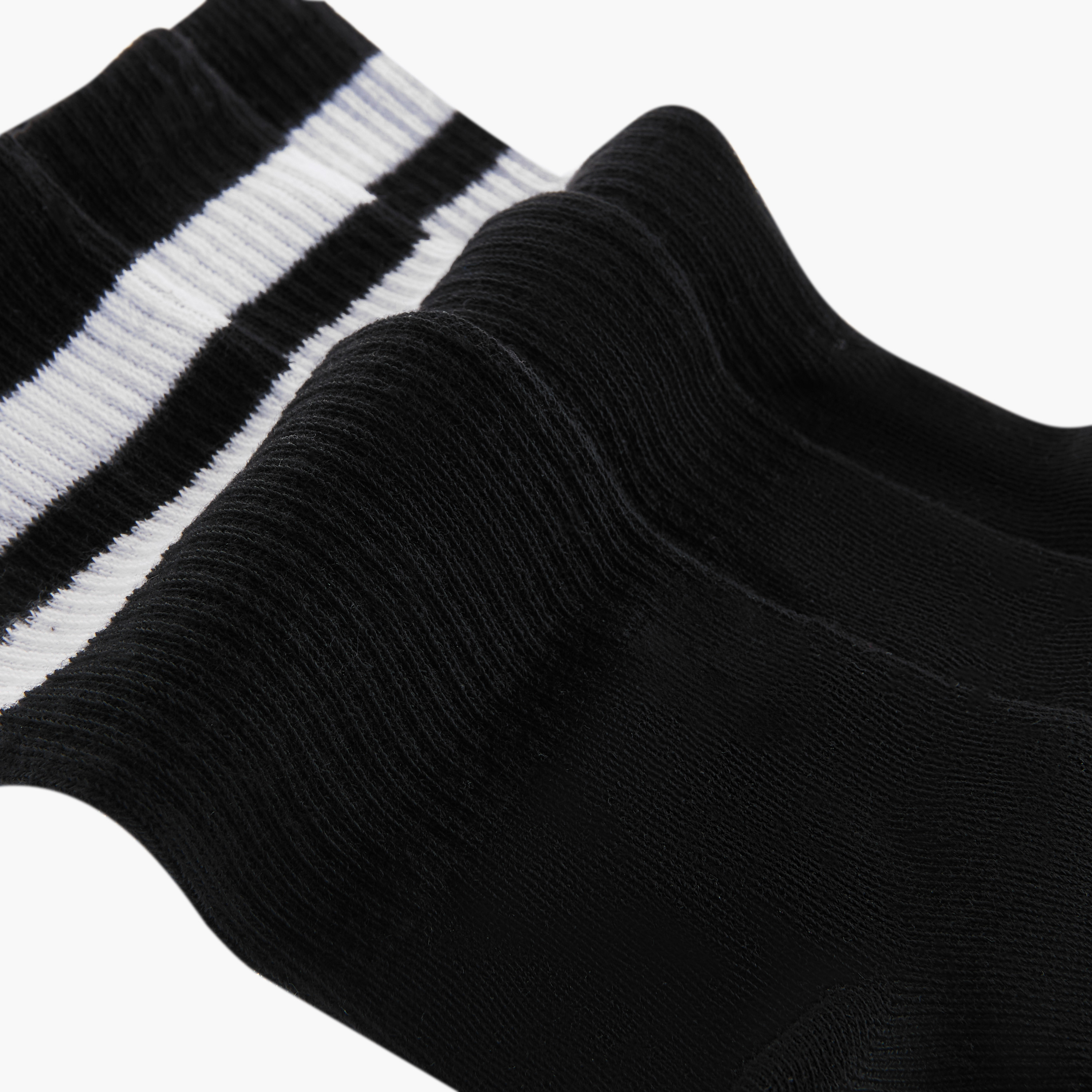 Jack & Jones Striped Crew Length Socks - Set of 3-men-socks-image-4