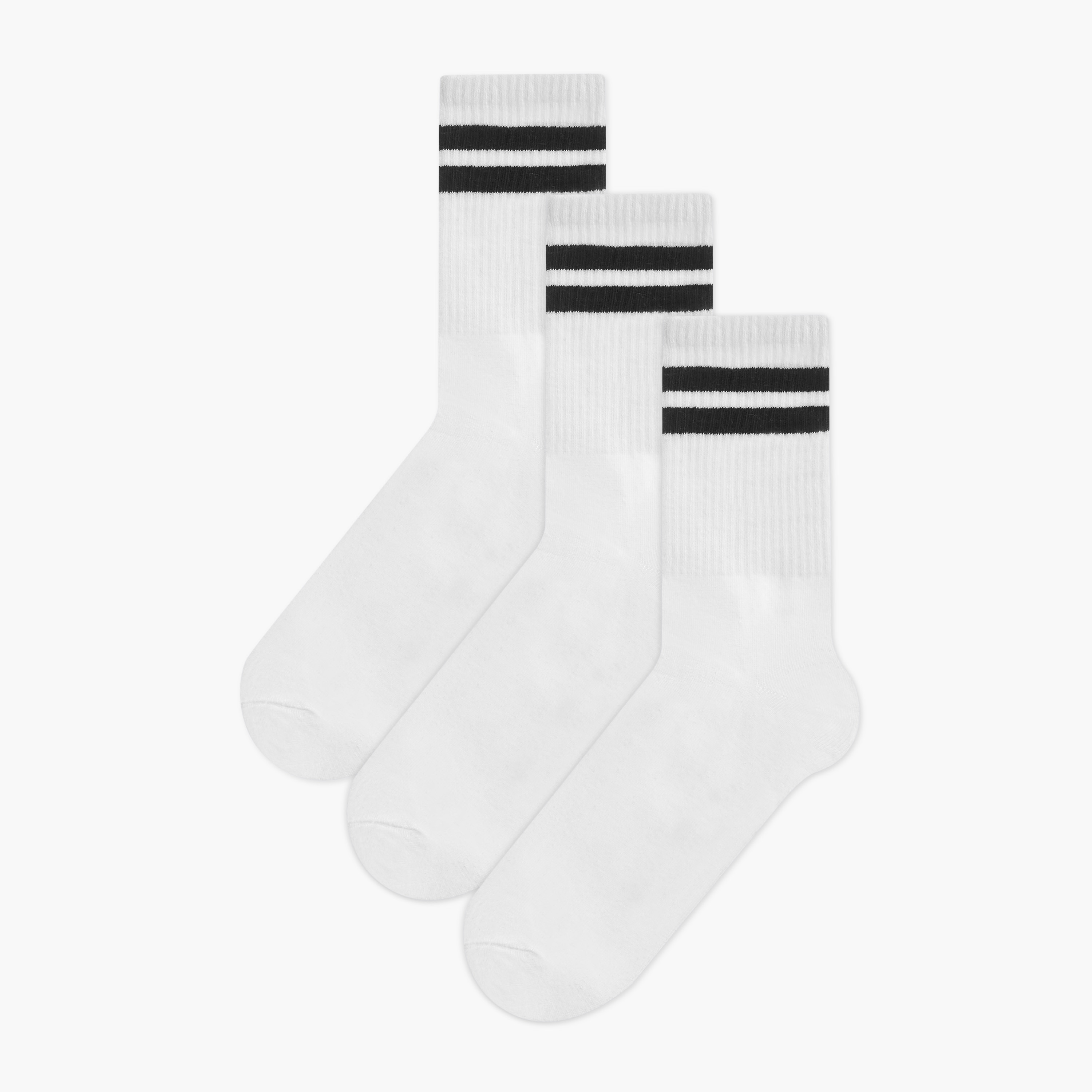 Jack & Jones Striped Crew Length Socks - Set of 3-men-socks-image-6