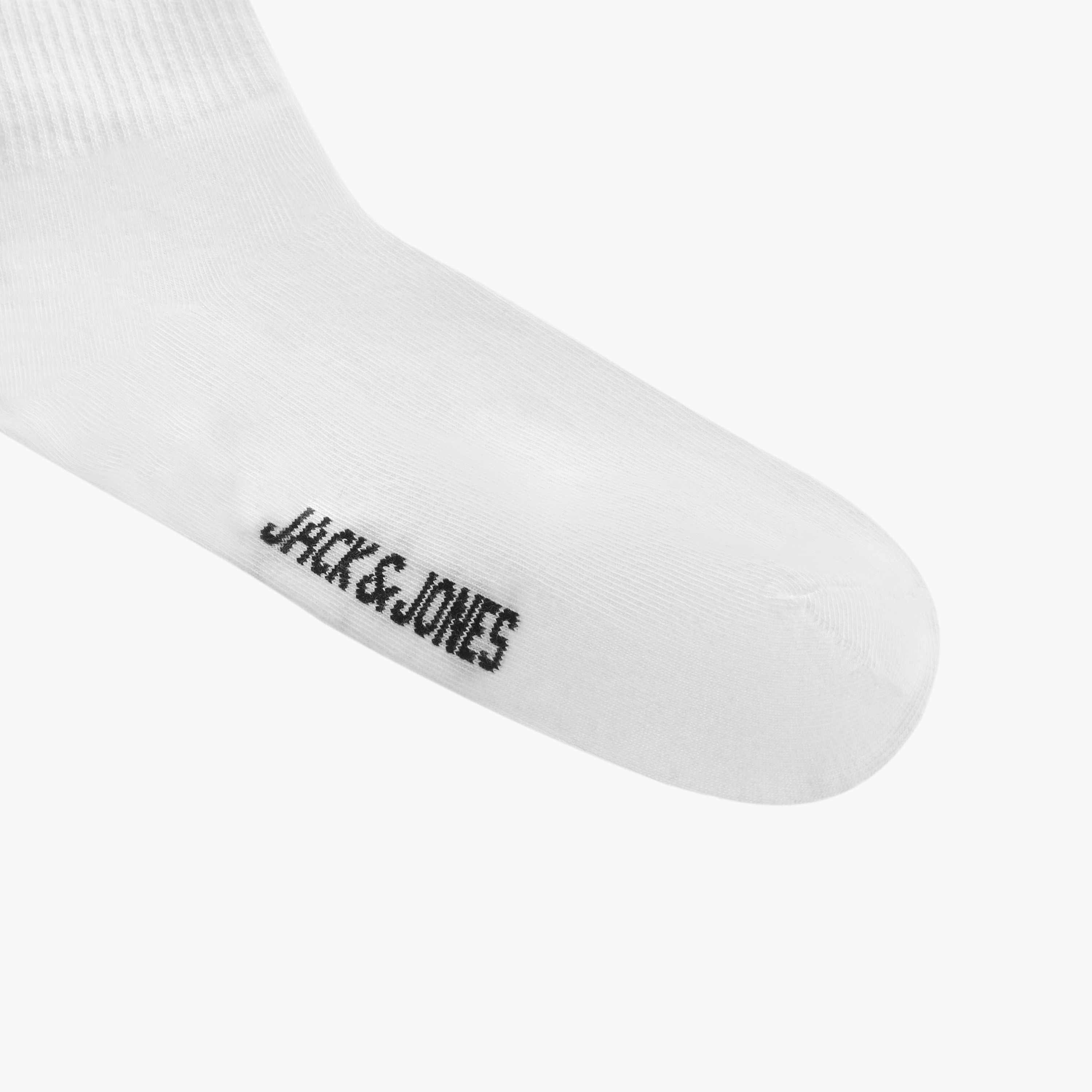 Jack & Jones Striped Crew Length Socks - Set of 3-men-socks-image-10