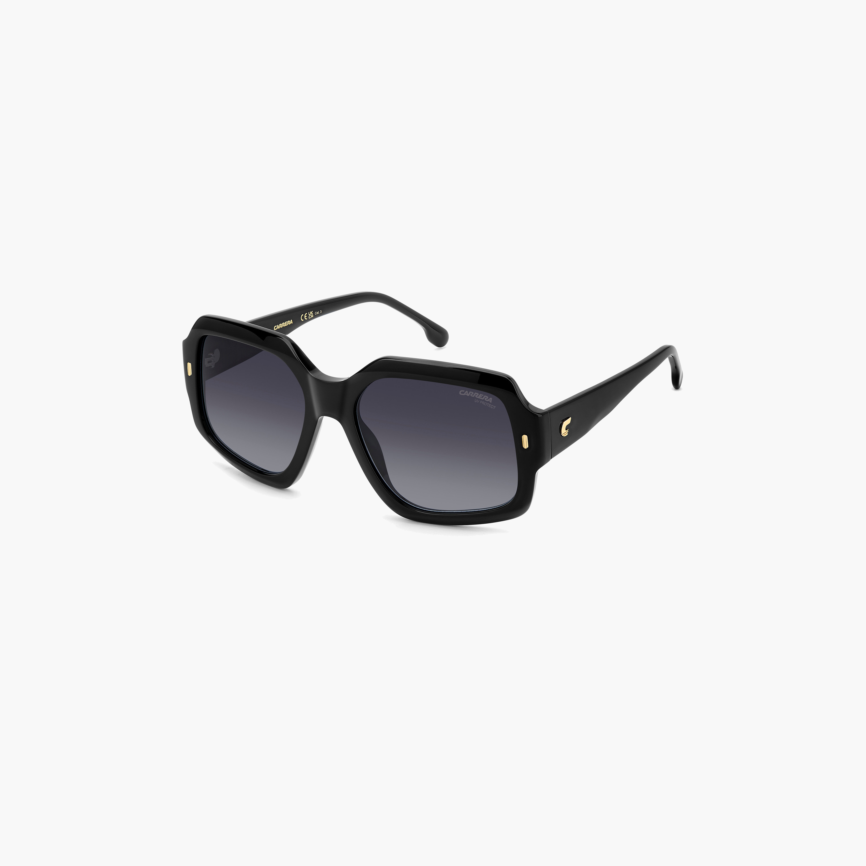 كاريرا-   نظارة شمسية نسائية مربعة بظلال رمادية داكنة 56 ملم-men-sunglasses-image-1