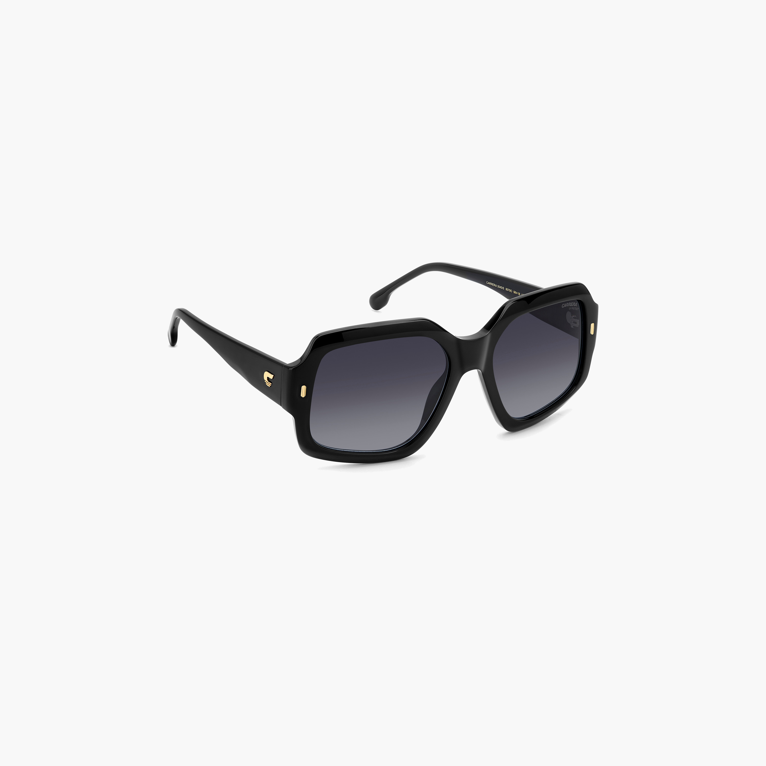 Carrera Women's 56 MM Dark Grey Shaded Square Sunglasses-men-sunglasses-image-2