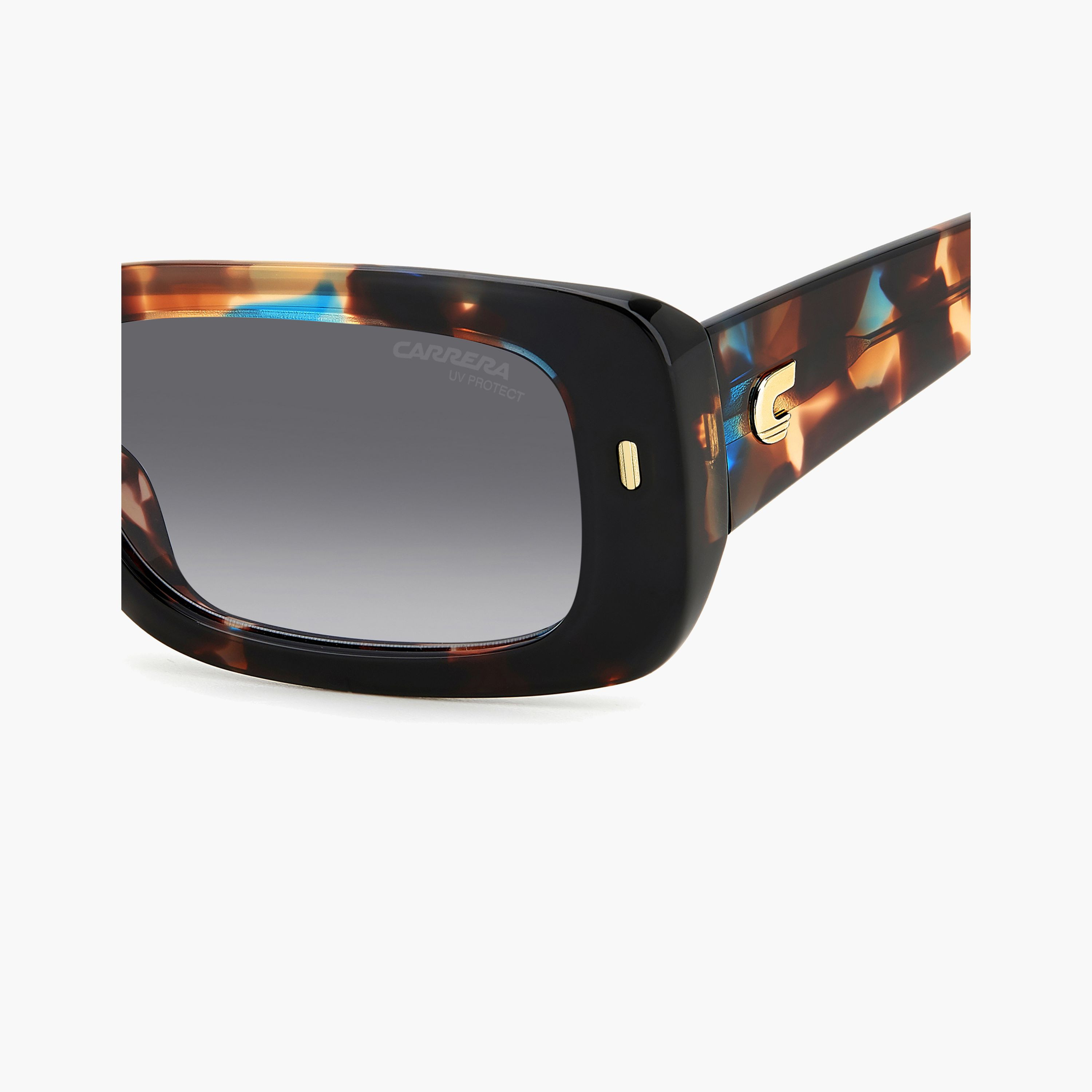 Carrera Women's 53 MM Dark Grey Shaded Rectangle Sunglasses-men-sunglasses-image-4