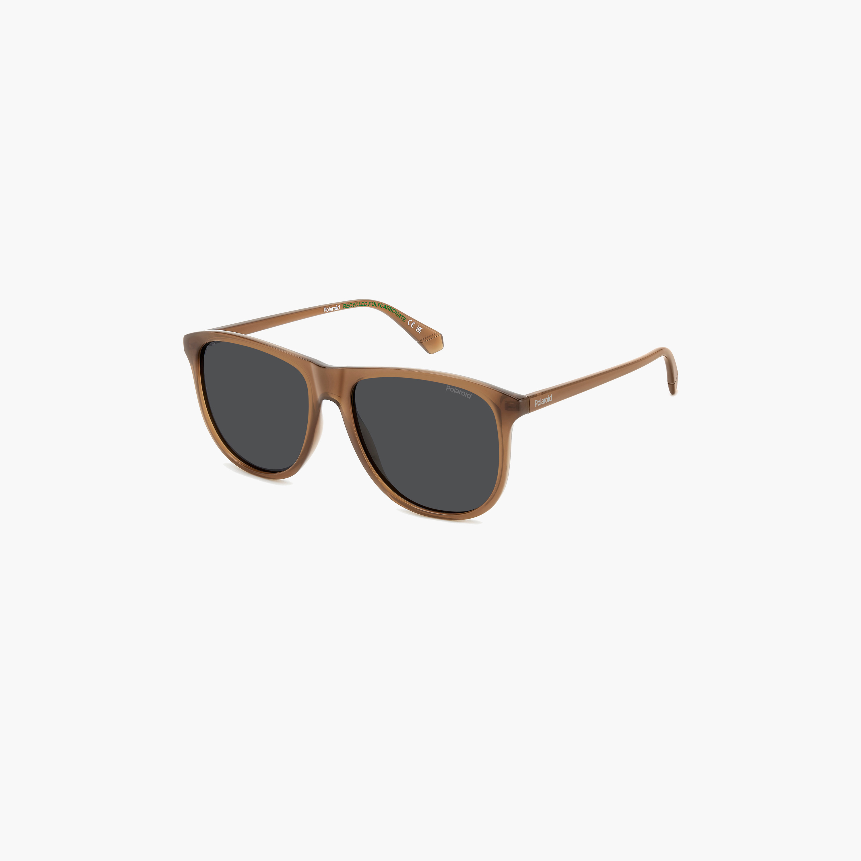 بولاريود-   نظارات شمسية مستطيلة رمادية مستقطبة للرجال مقاس 58 مم-men-sunglasses-image-1