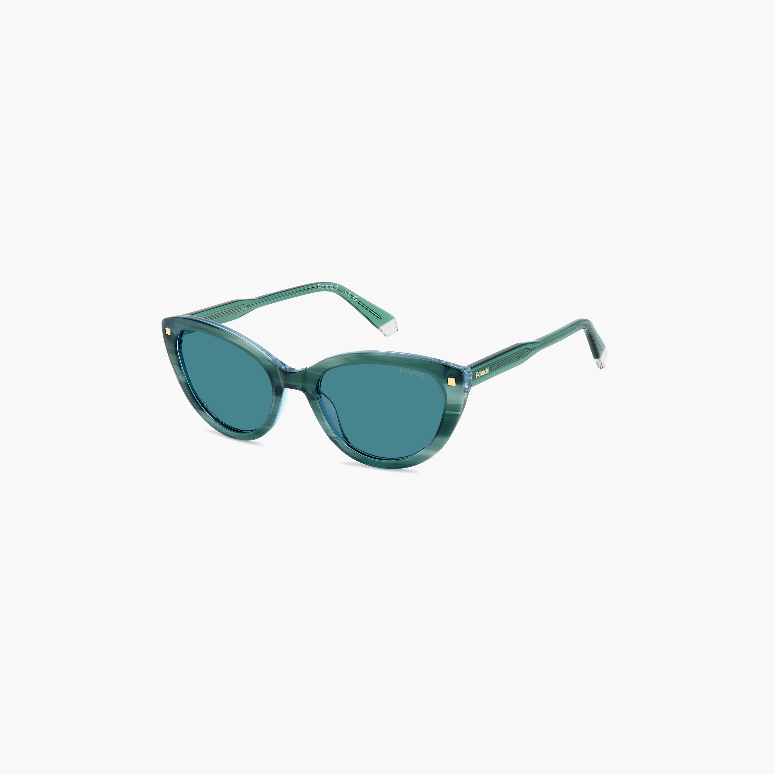 Polaroid Women's Polarized 54 MM Blue Cat Eye Sunglasses-men-sunglasses-image-1