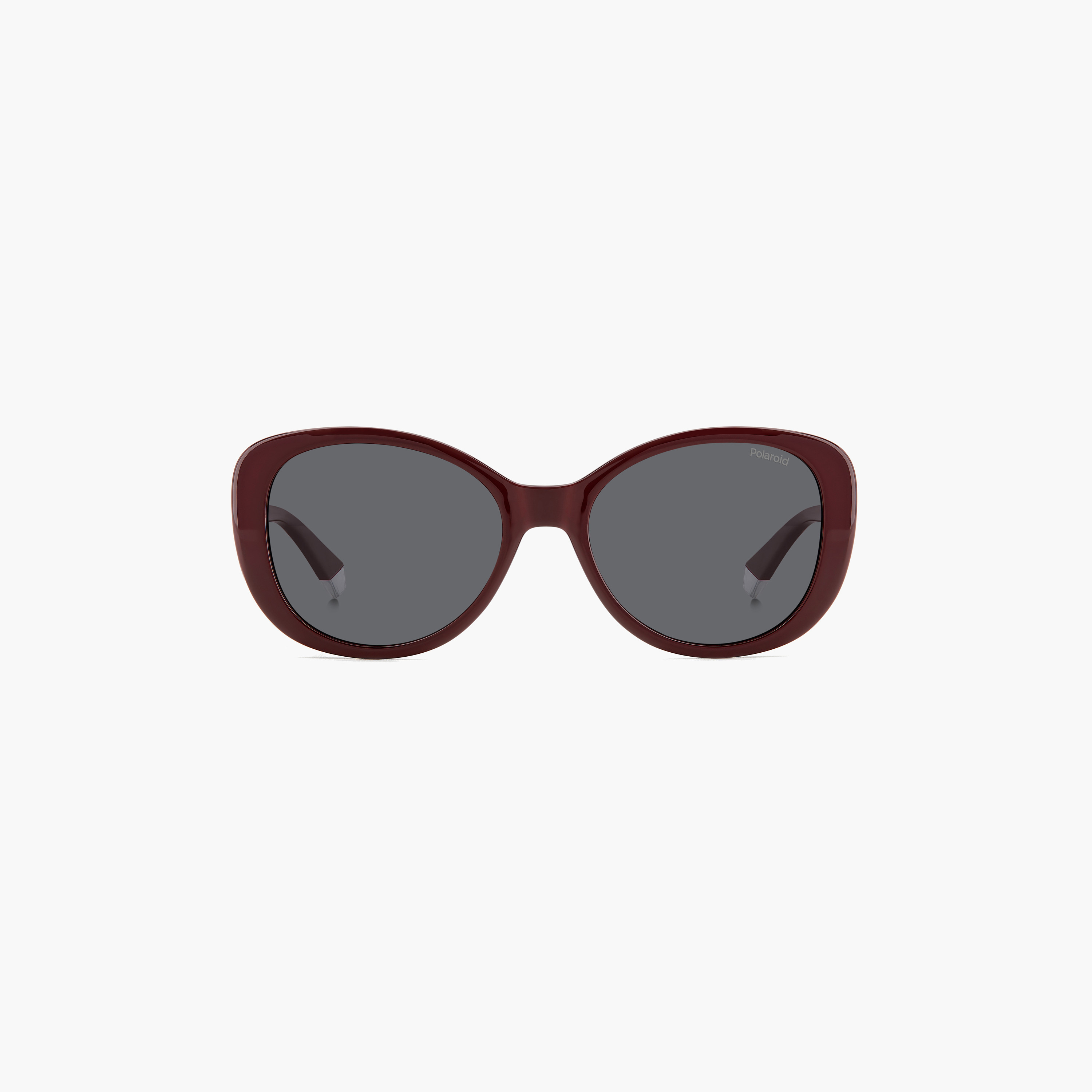 Polaroid Women's Polarized 55 MM Grey Rectangle Sunglasses-men-sunglasses-image-3