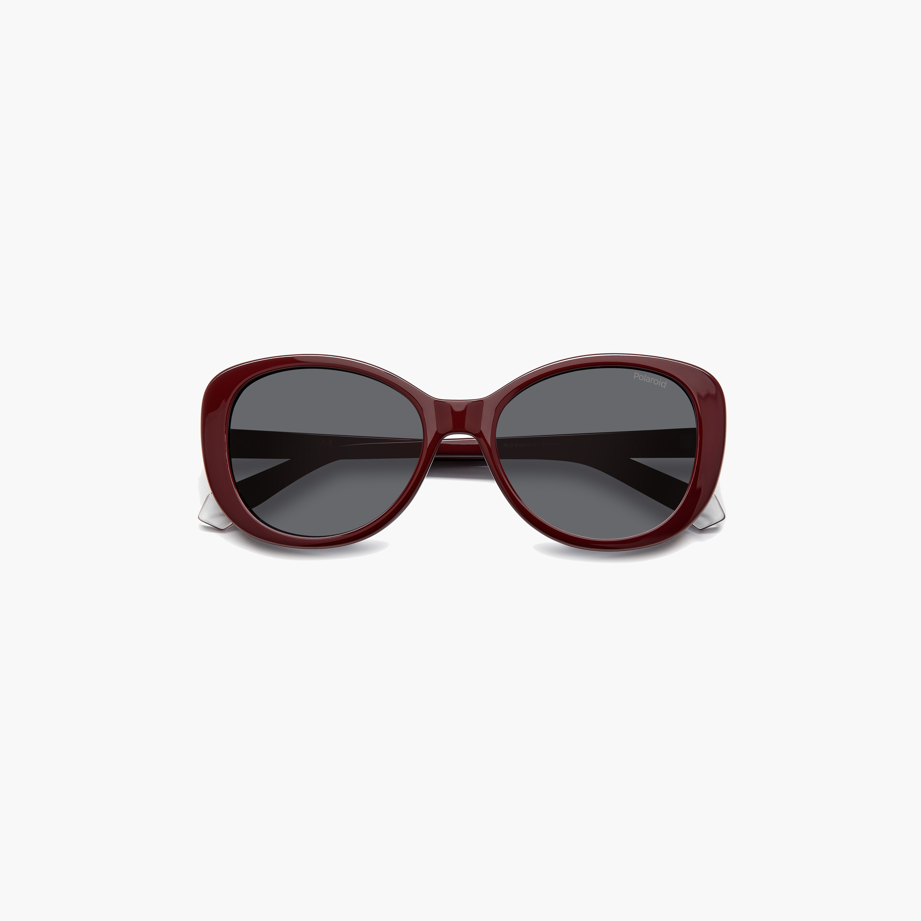 Polaroid Women's Polarized 55 MM Grey Rectangle Sunglasses-men-sunglasses-image-5