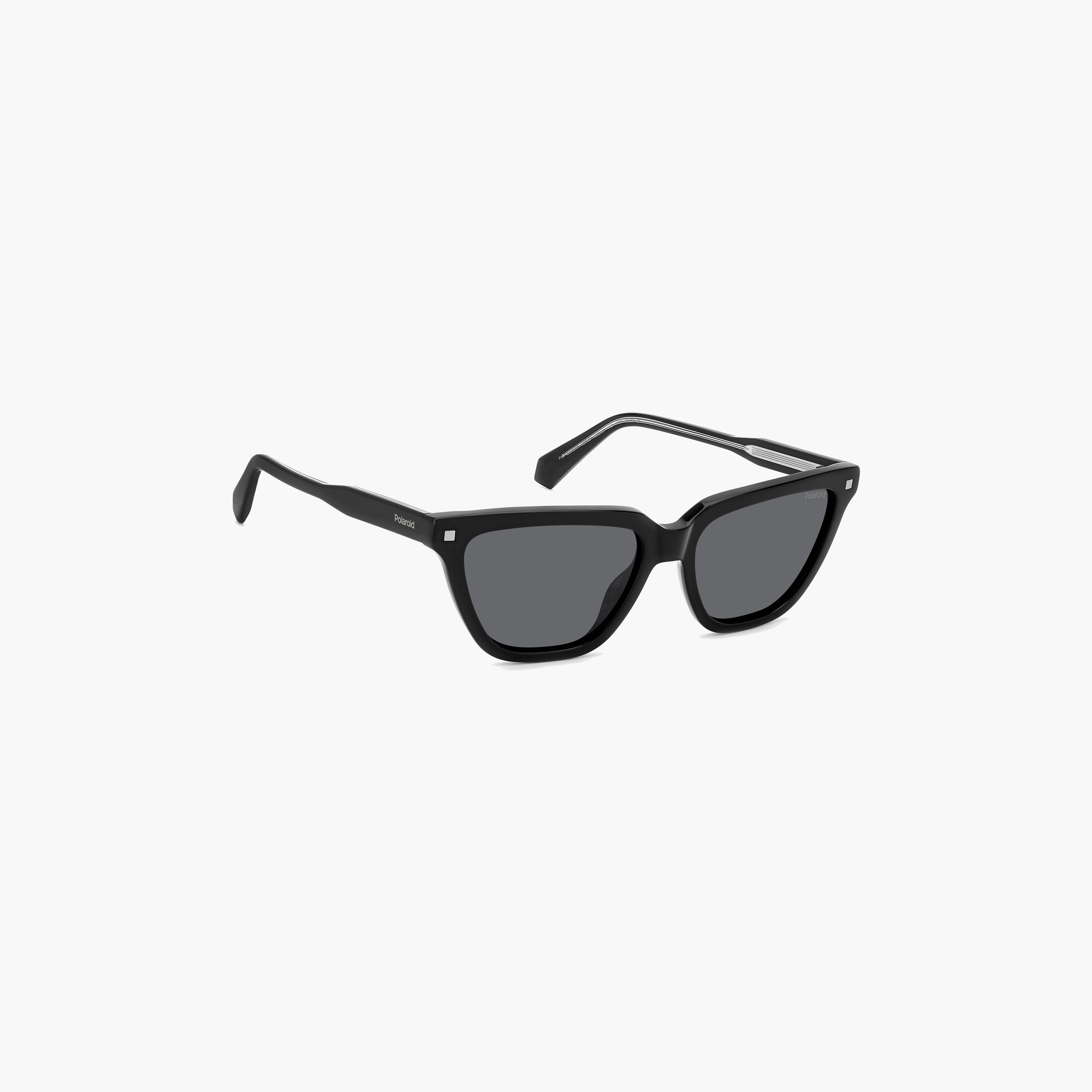 بولاريود-   نظارات شمسية نسائية مستقطبة 55 مم على شكل مستطيل رمادي-men-sunglasses-image-2