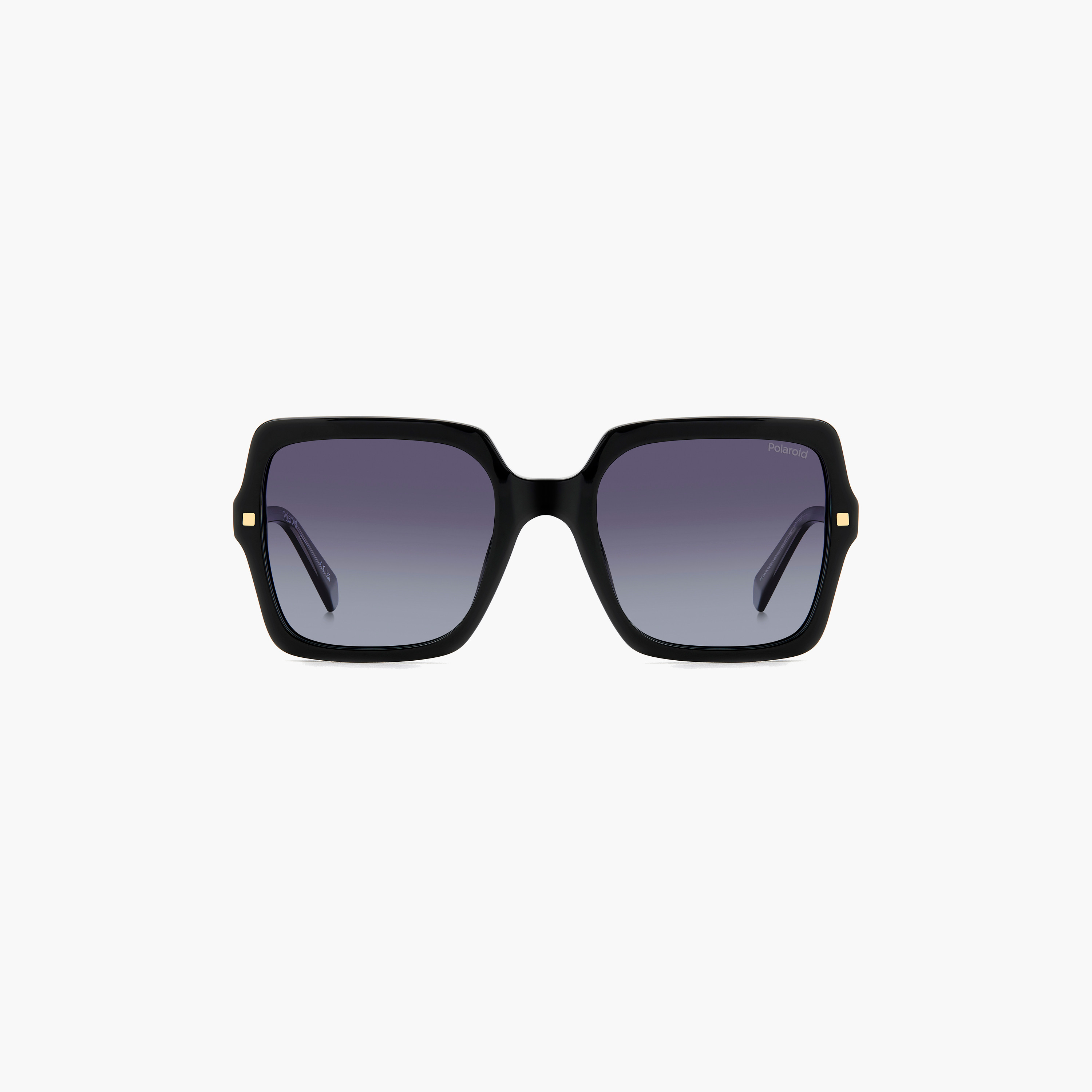 Polaroid Women's Polarized 55 MM Grey Shaded Square Sunglasses-men-sunglasses-image-3