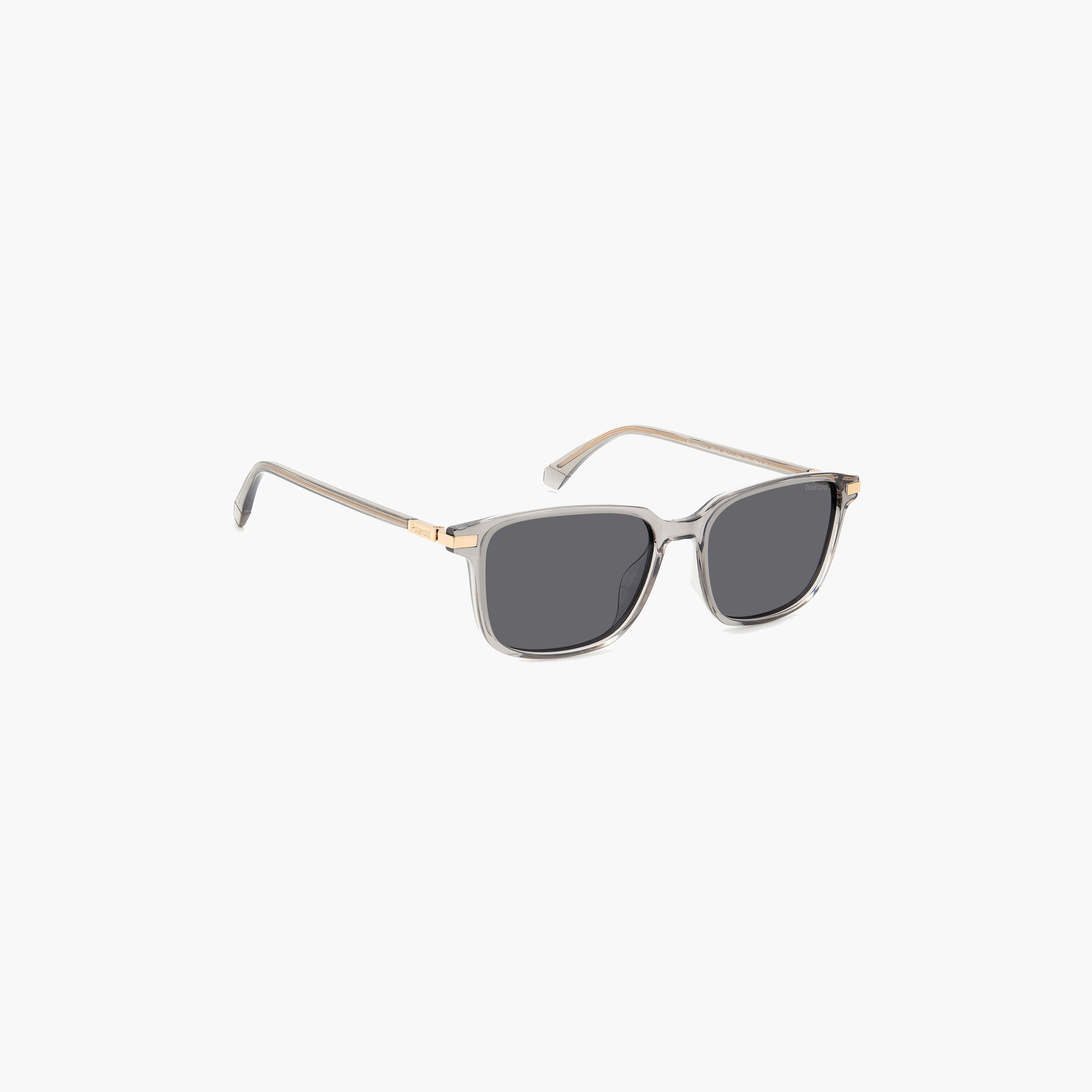 Polaroid Men's Polarized 54 MM Grey Square Sunglasses-men-sunglasses-image-2