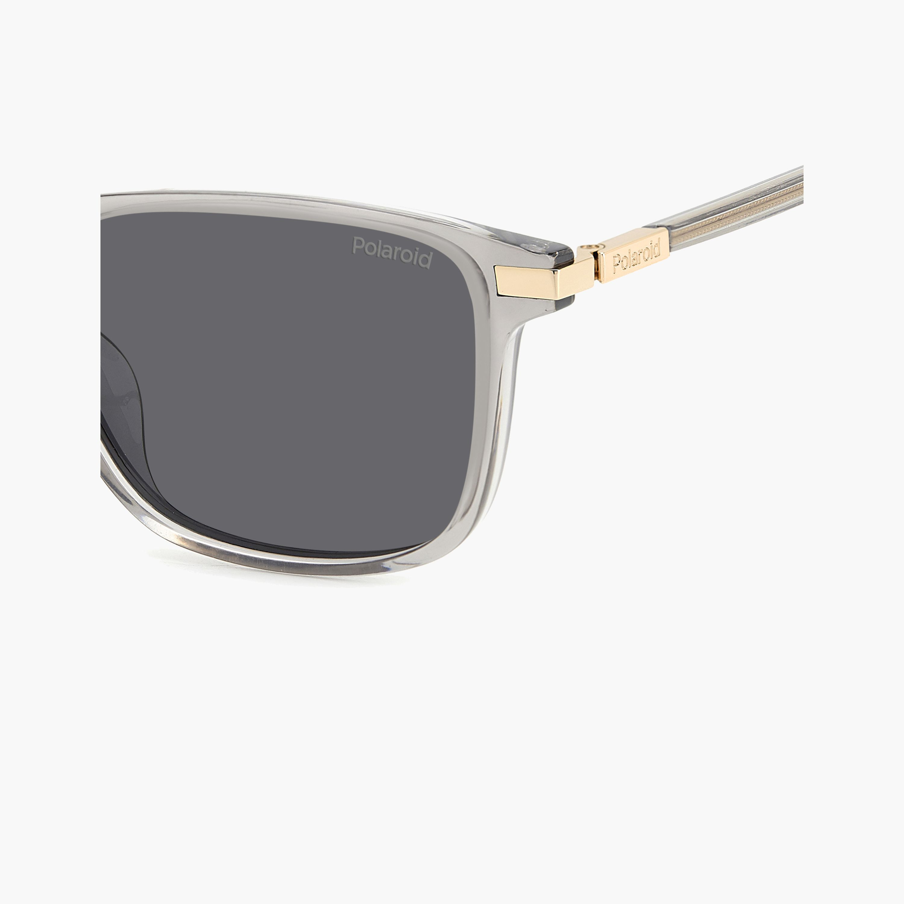 Polaroid Men's Polarized 54 MM Grey Square Sunglasses-men-sunglasses-image-4