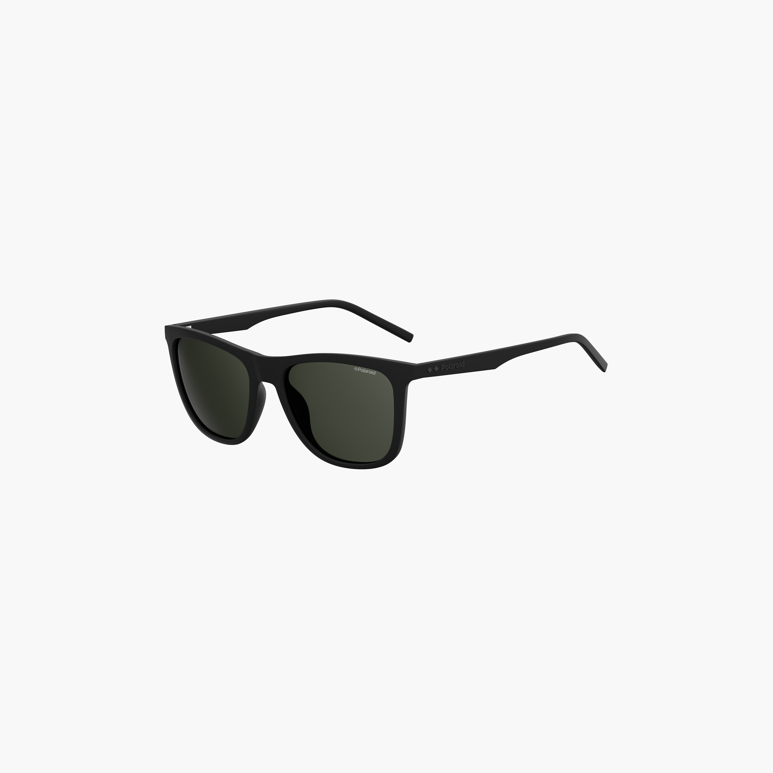 Polaroid Men's Polarized 55 MM Grey Rectangle Sunglasses-men-sunglasses-image-1