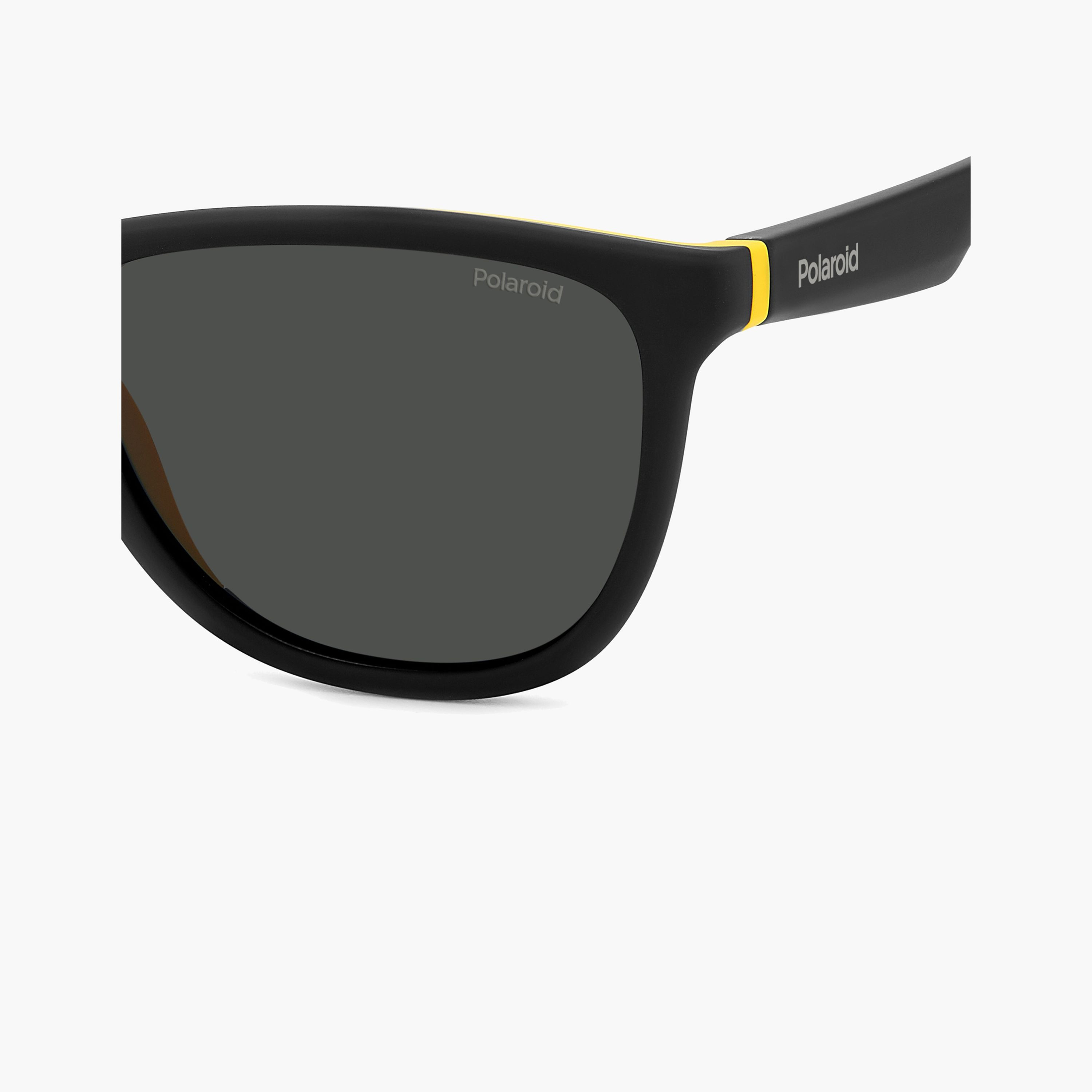 Polaroid Polarized 56 MM Grey Rectangle Sunglasses-men-sunglasses-image-4