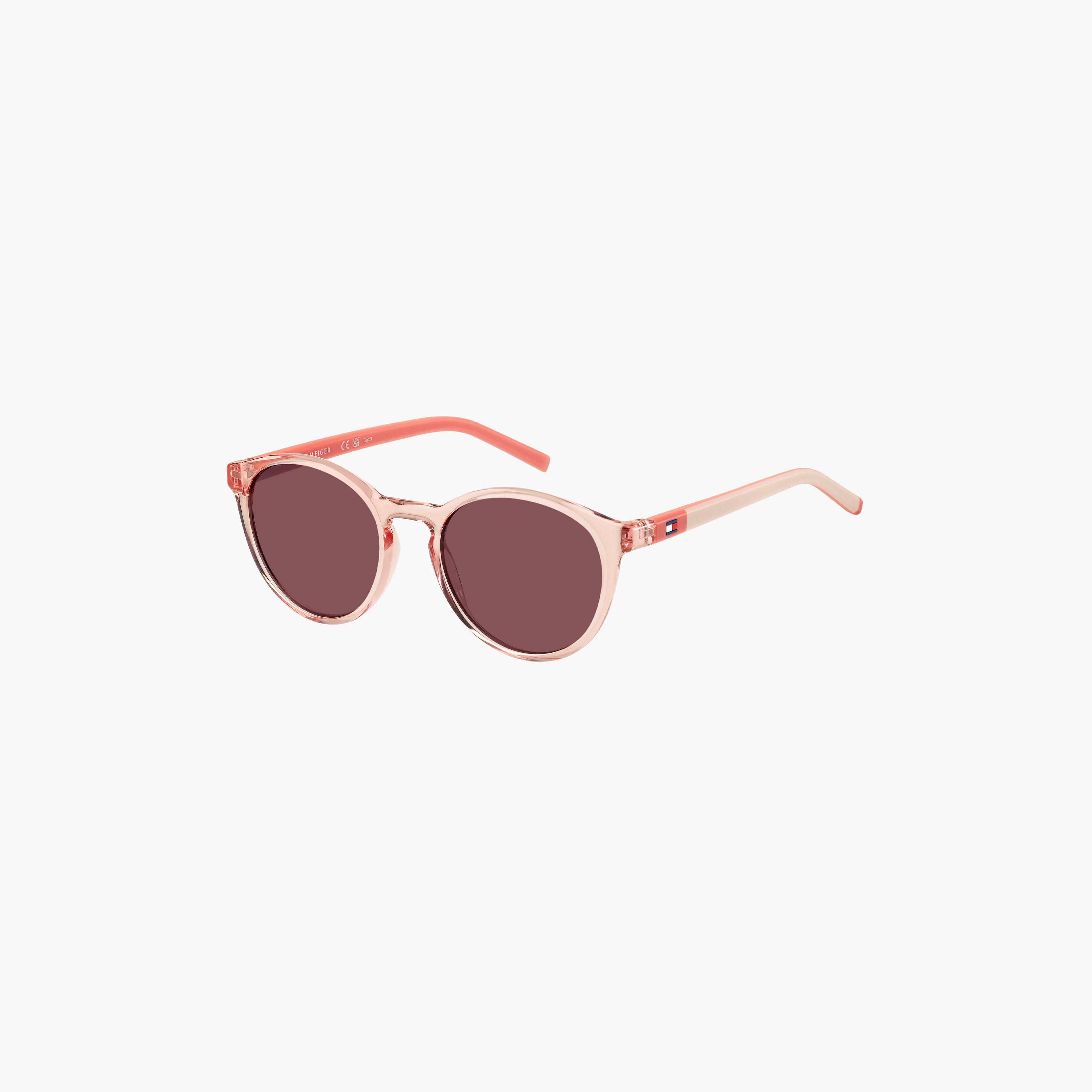 Tommy Hilfiger Kids 47 MM Pink Geometric Sunglasses-girls-accessories-sunglasses-image-1