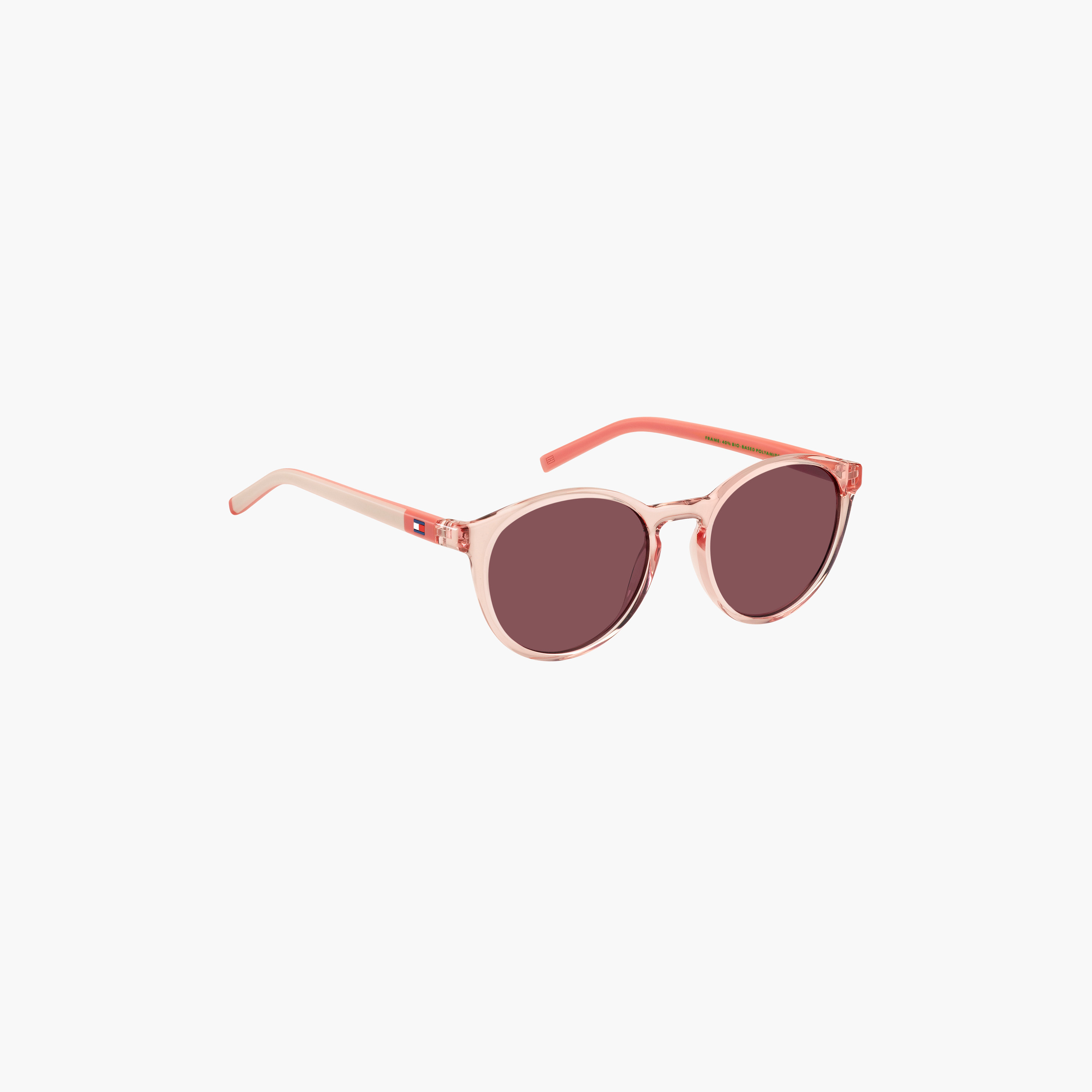 Tommy Hilfiger Kids 47 MM Pink Geometric Sunglasses-girls-accessories-sunglasses-image-2