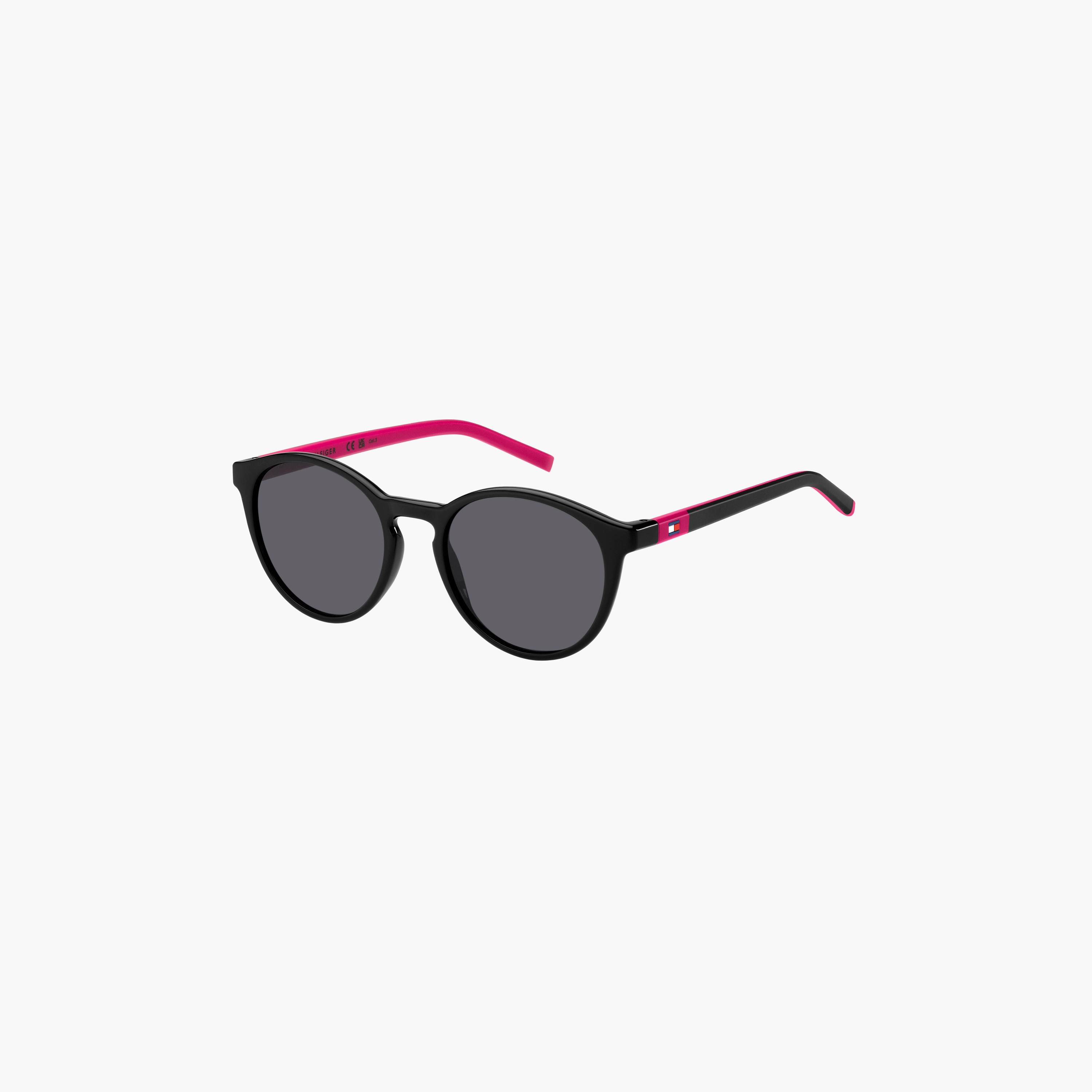 Tommy Hilfiger Kids 47 MM Grey Geometric Sunglasses-girls-accessories-sunglasses-image-1