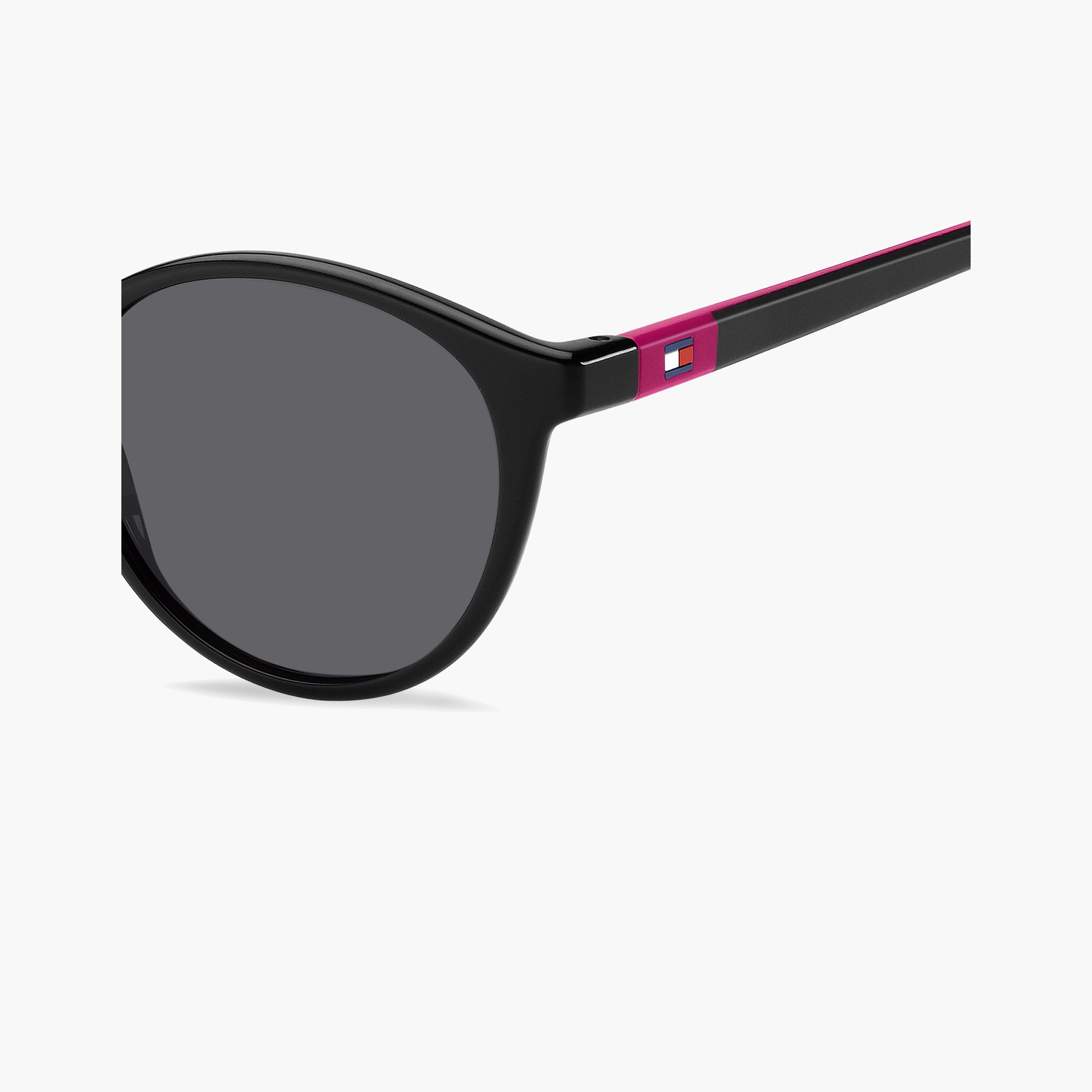 Tommy Hilfiger Kids 47 MM Grey Geometric Sunglasses-girls-accessories-sunglasses-image-4