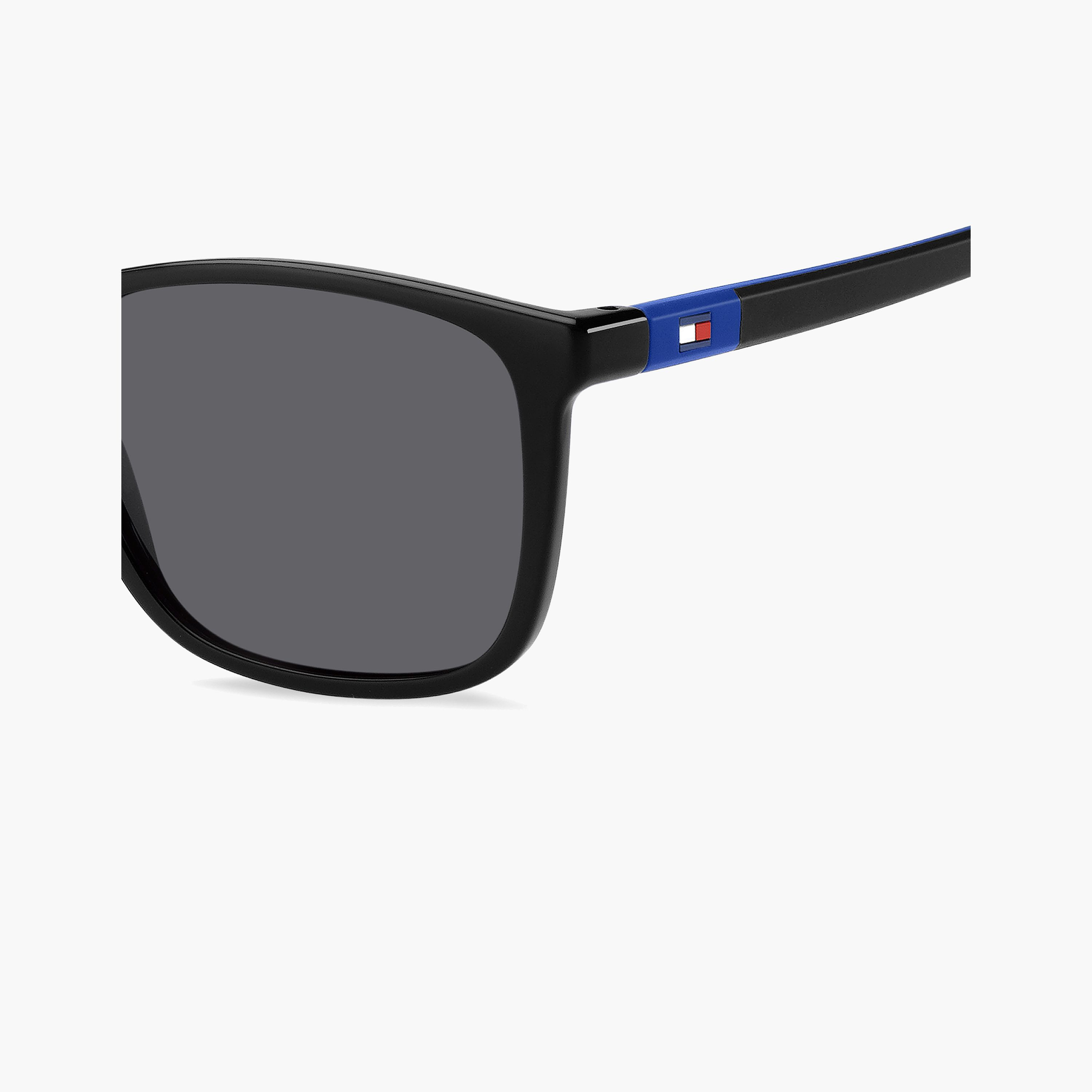 تومي هيلفيغر-   نظارات شمسية مستطيلة رمادية للأطفال مقاس 50 مم-girls-accessories-sunglasses-image-4
