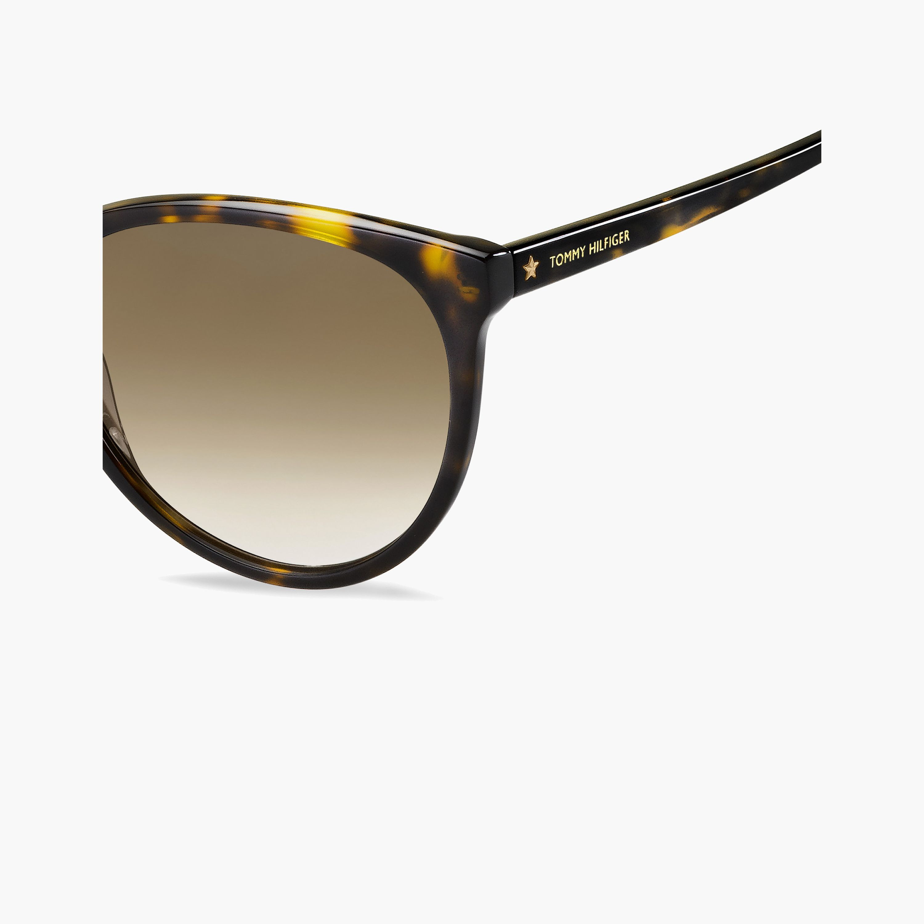 تومي هيلفيغر-   نظارة شمسية نسائية بإطار عين القطة باللون البني مقاس 56 ملم-men-sunglasses-image-3