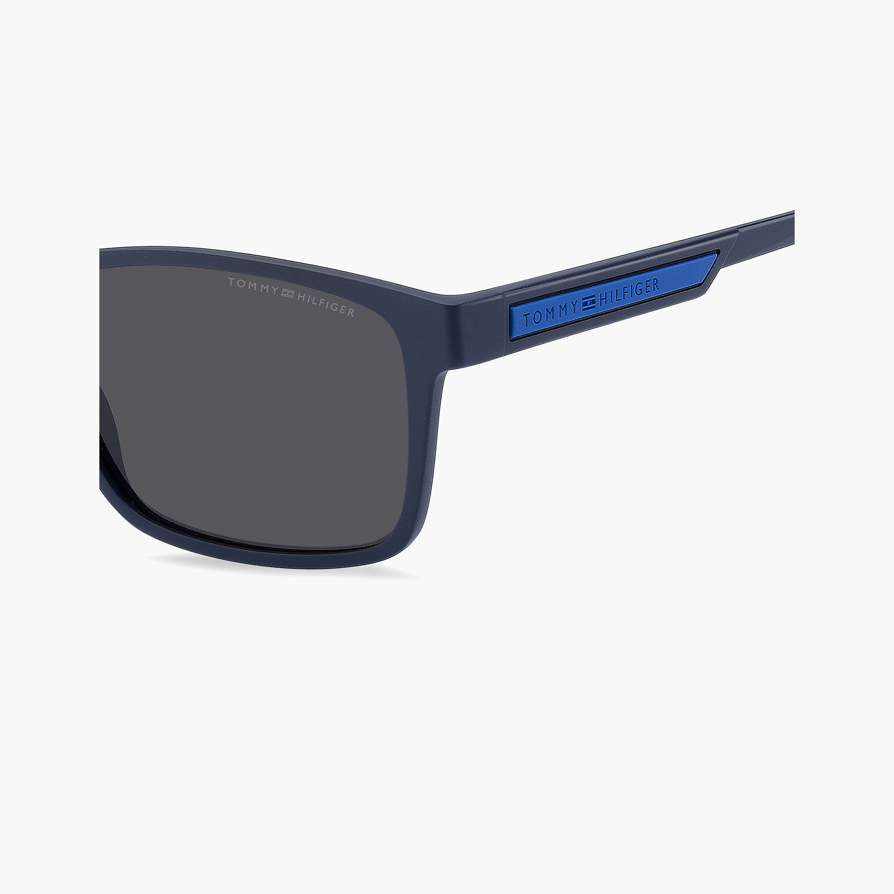 Tommy Hilfiger Men's 56 MM Grey Rectangle Sunglasses-men-sunglasses-image-4