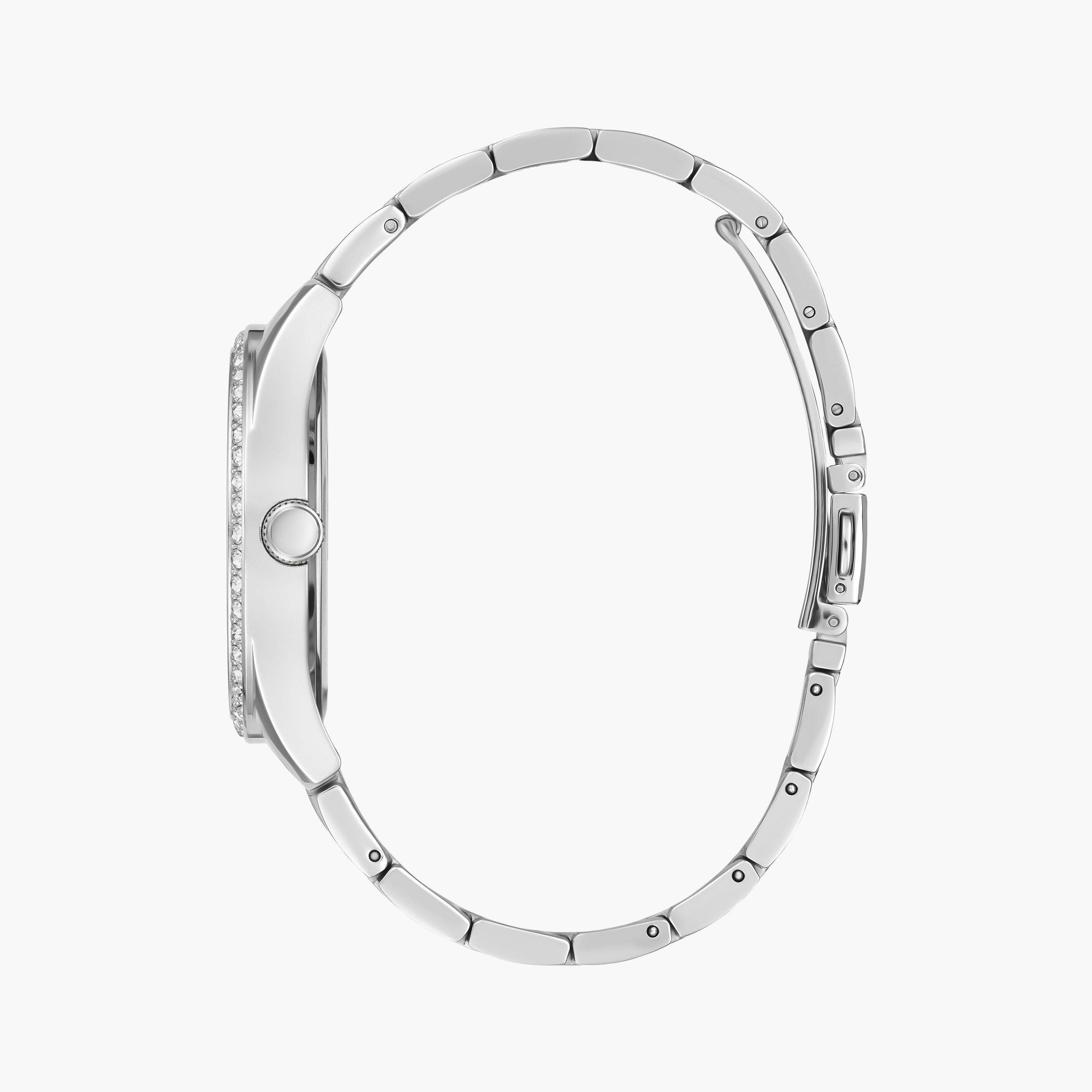 Guess Women's 38 MM Silver Analog Stainless Steel Strap Watch  | GW0380L1-women-watchesandjewellery-watches-image-2