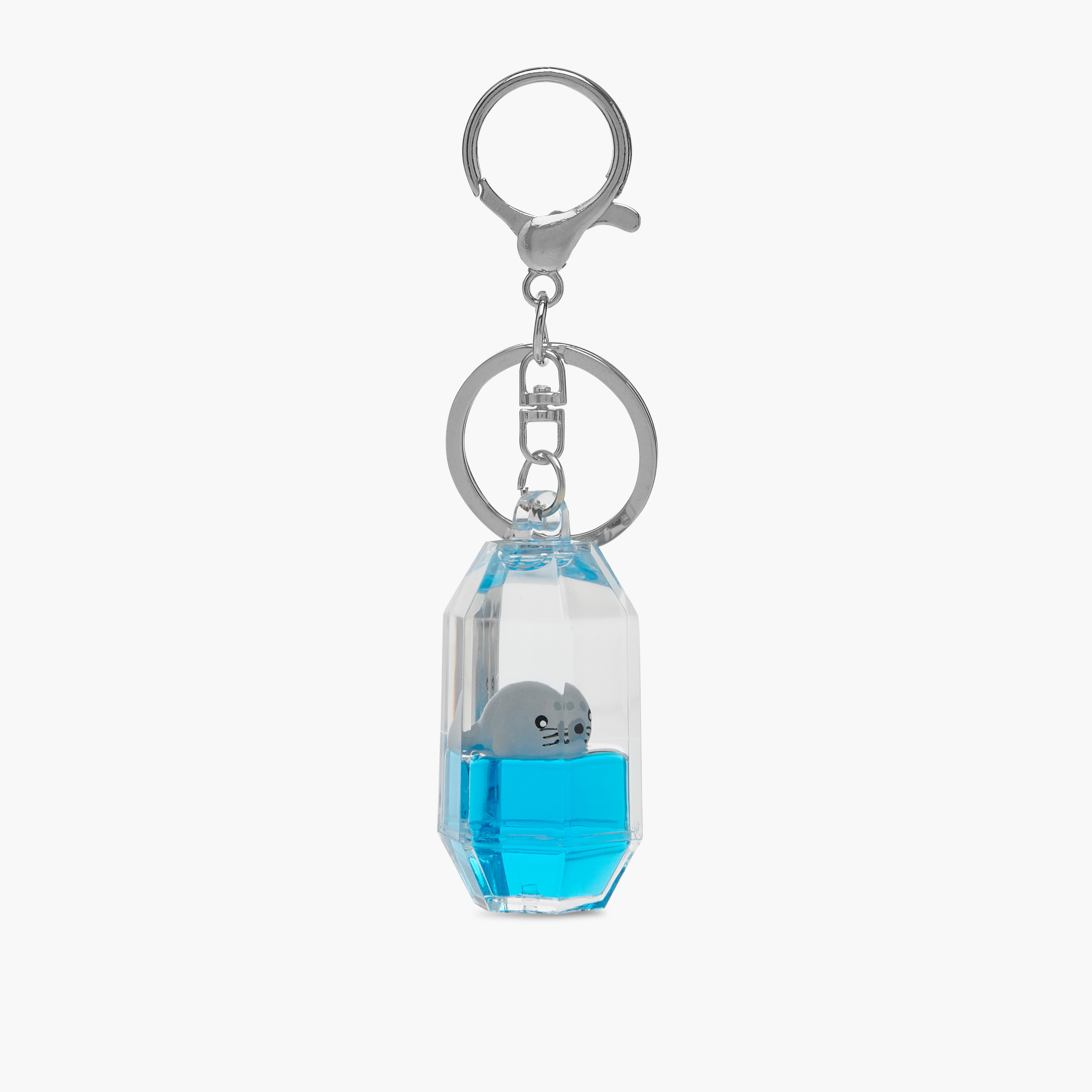 Animal Liquid Charm  Keyring with Hook-girls-accessories-keyringsandbagcharms-image-1