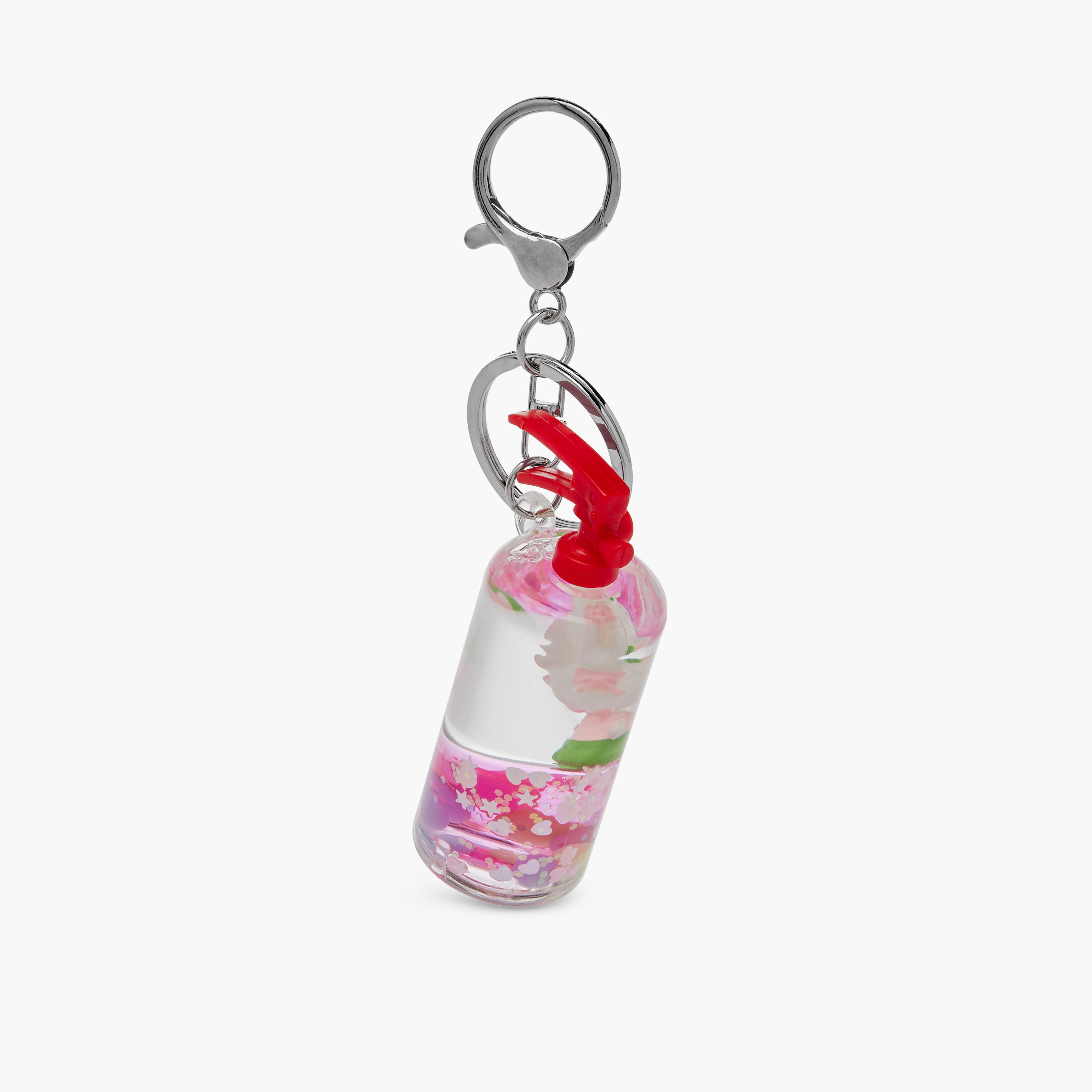 Animal Liquid Charm Keyring with Hook-girls-accessories-keyringsandbagcharms-image-1