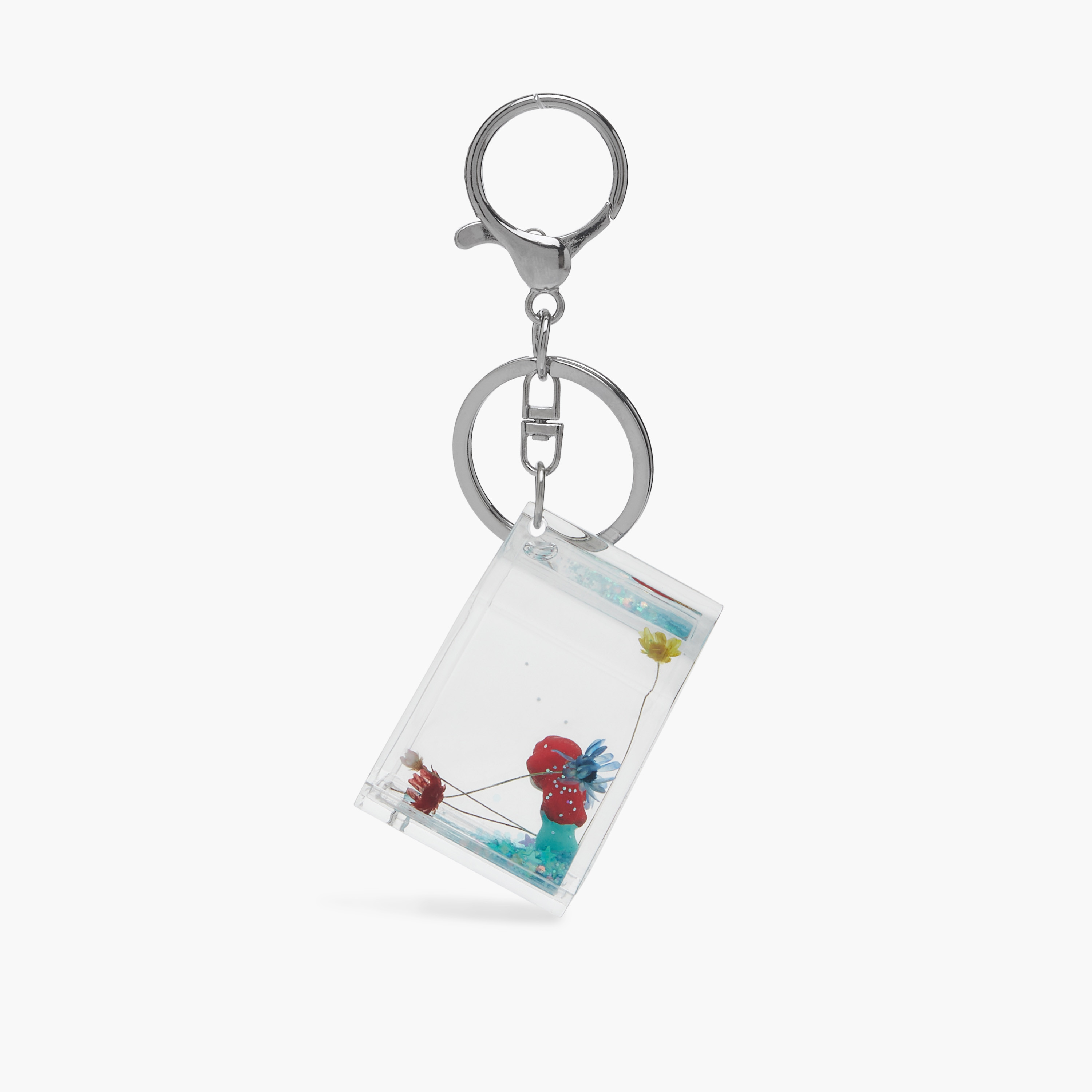 Animal Liquid Charm Keyring with Hook-girls-accessories-keyringsandbagcharms-image-1