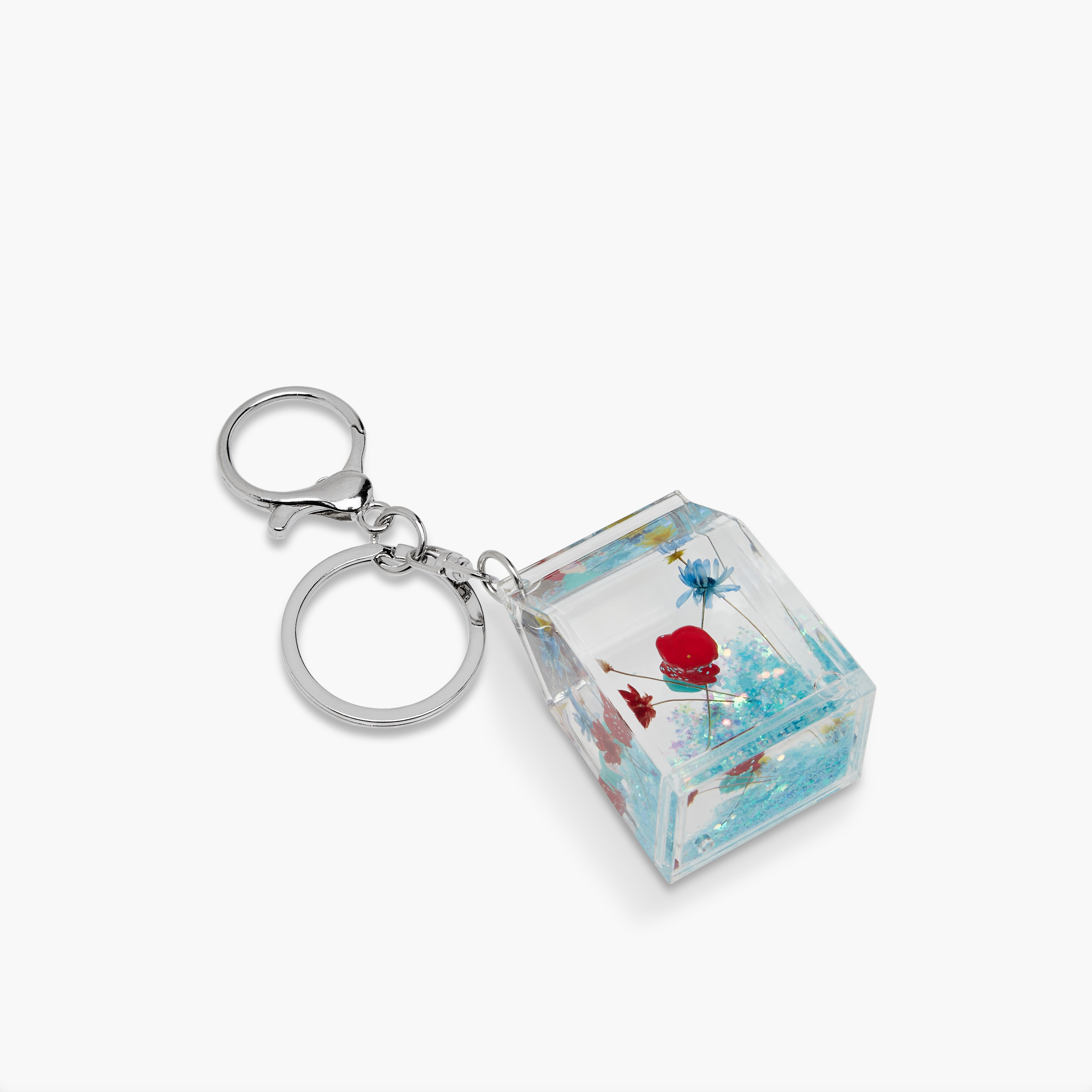 Animal Liquid Charm Keyring with Hook-girls-accessories-keyringsandbagcharms-image-2