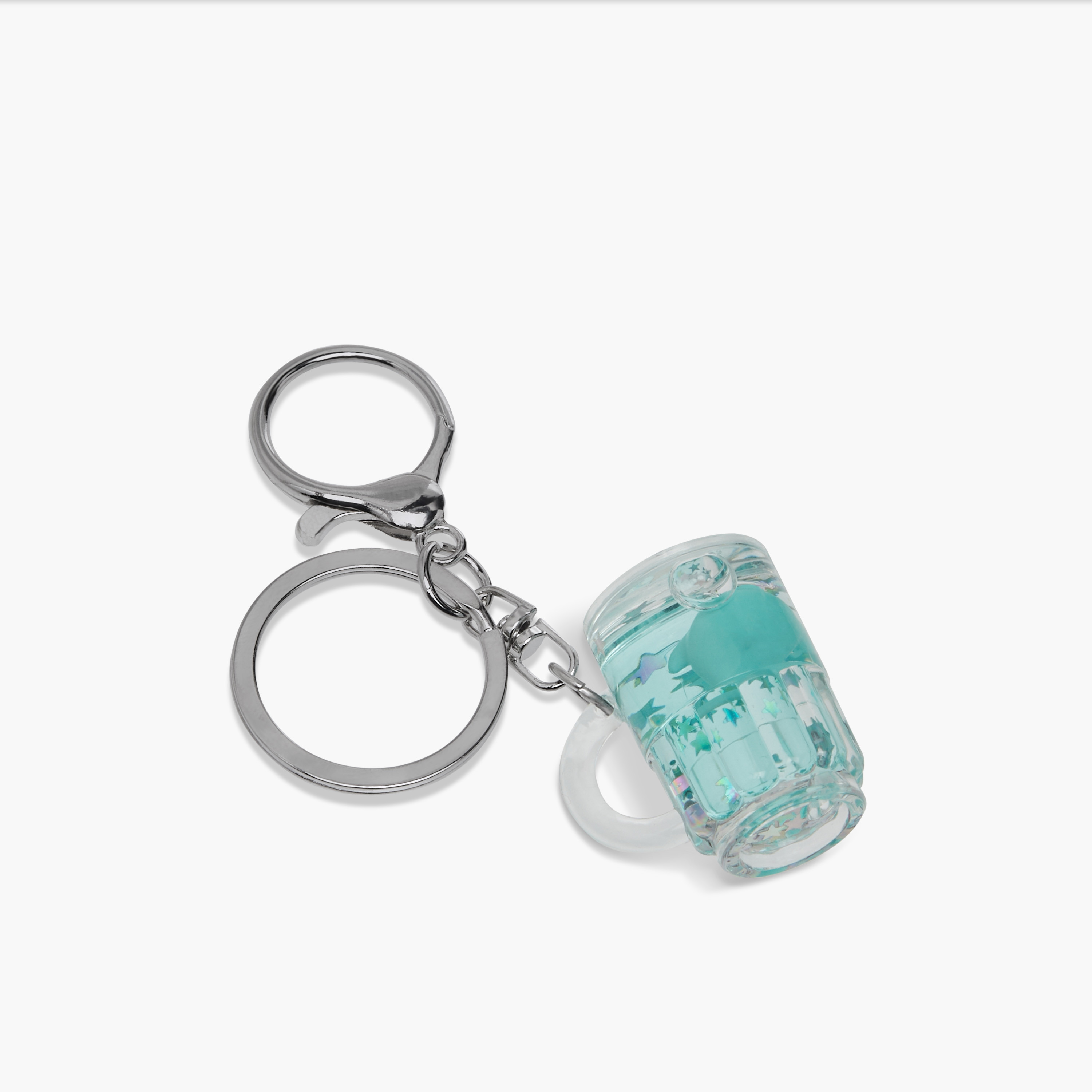 Octopus Liquid Charm Keyring with Hook-girls-accessories-keyringsandbagcharms-image-2