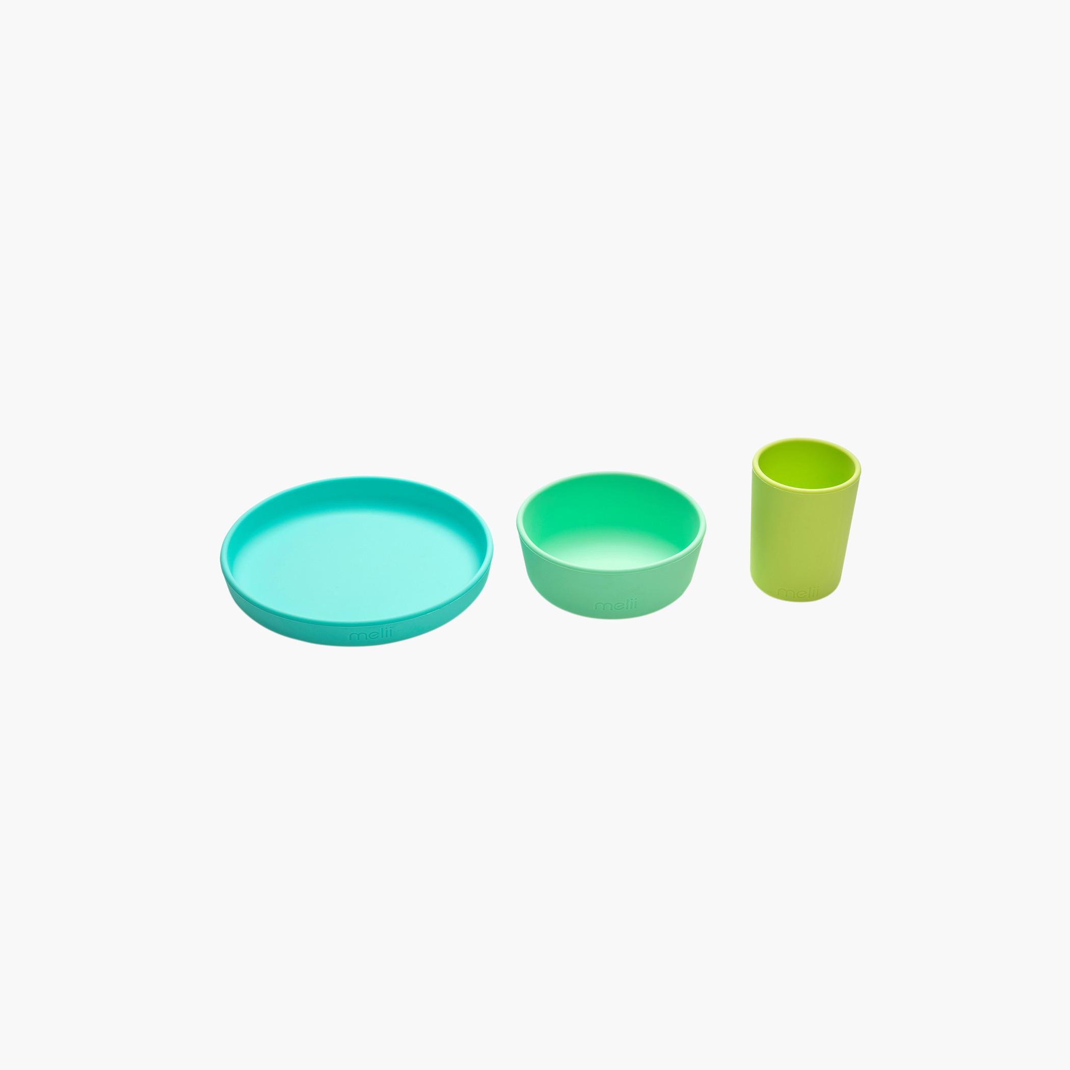Melii Solid Silicone Plate with Bowl and Cup Feeding Set-baby-feeding-mealtimeessentials-image-2