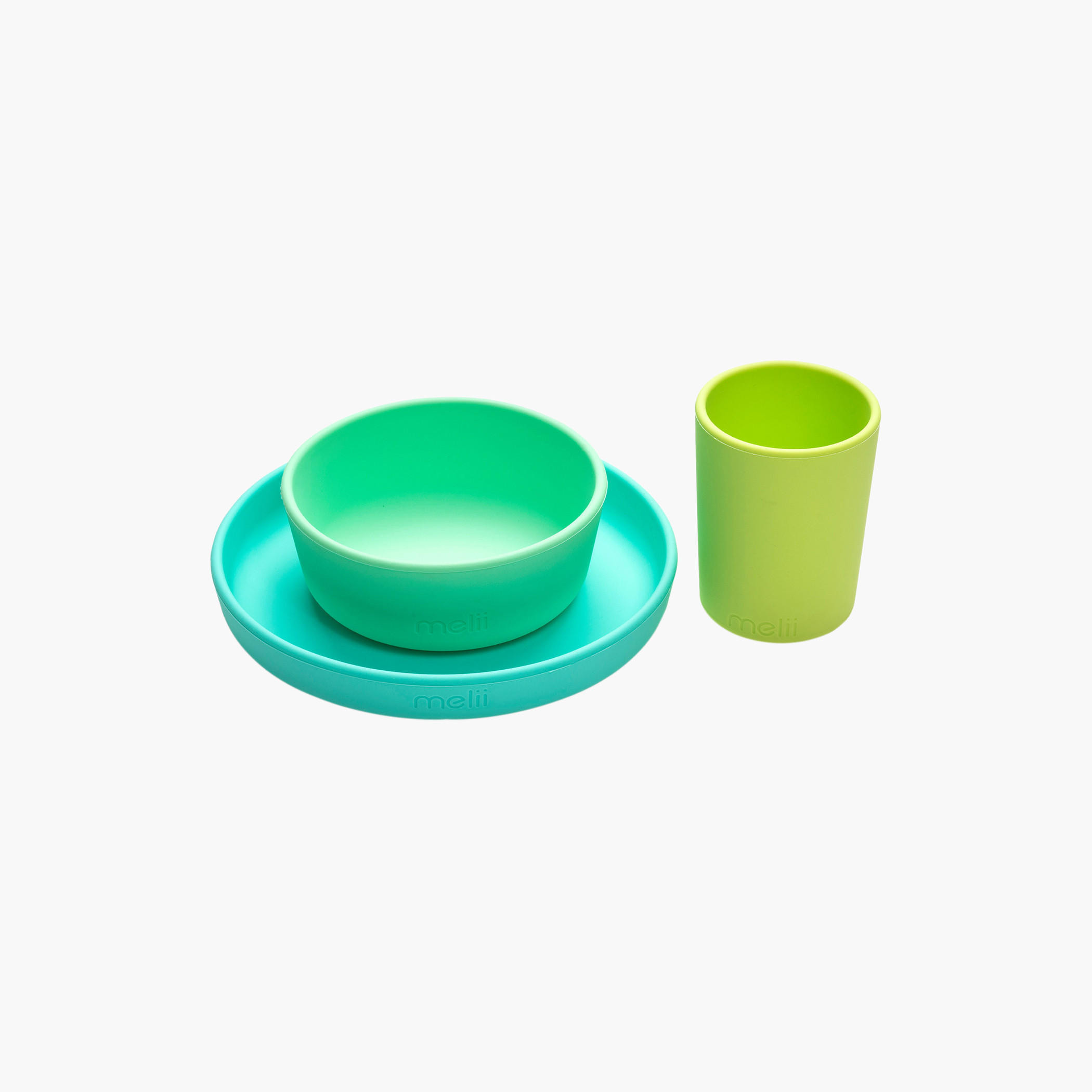 Melii Solid Silicone Plate with Bowl and Cup Feeding Set-baby-feeding-mealtimeessentials-image-3