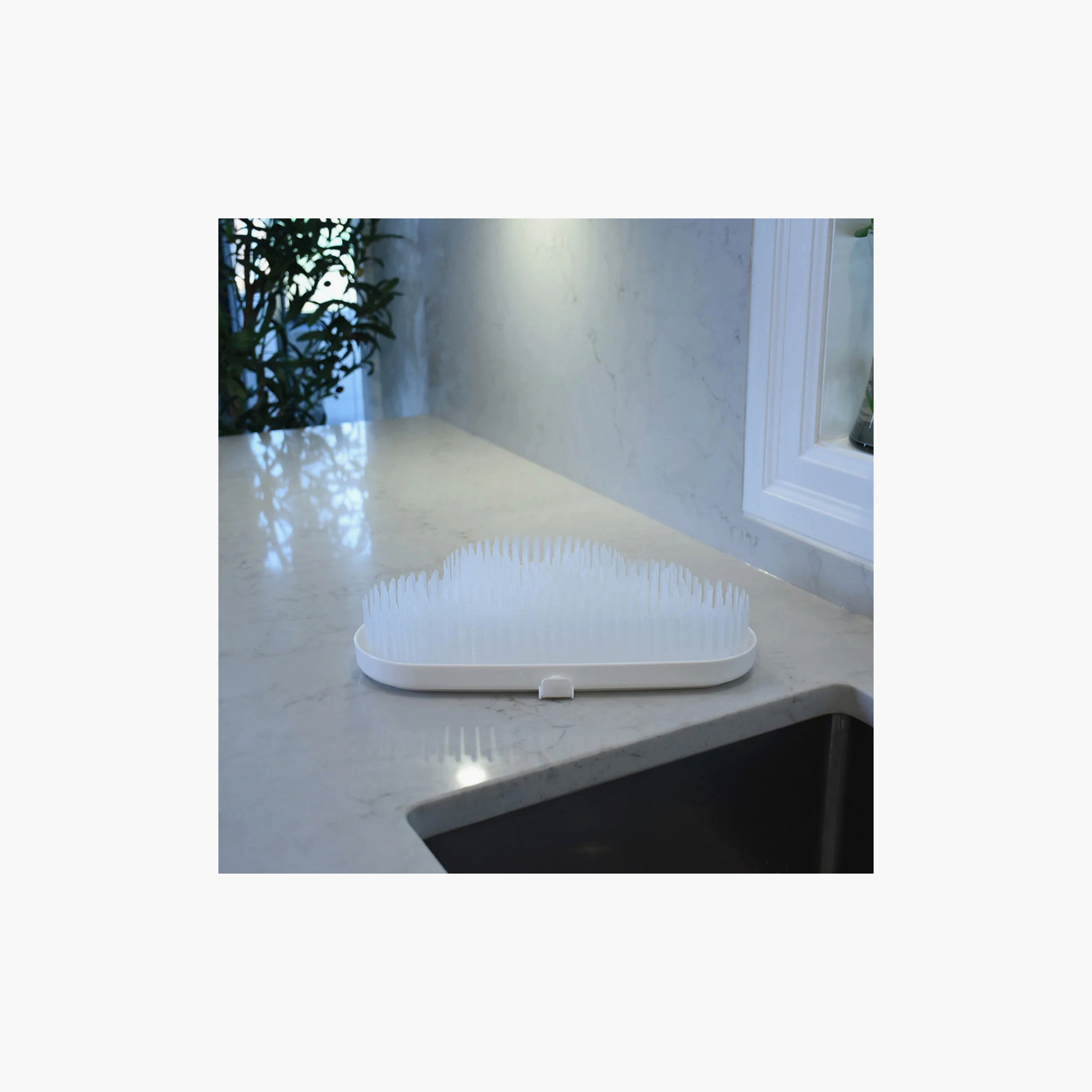 Melii BPA Free Countertop Cloud Drying Rack with Drainboard - Cloud-baby-feeding-accessories-image-8