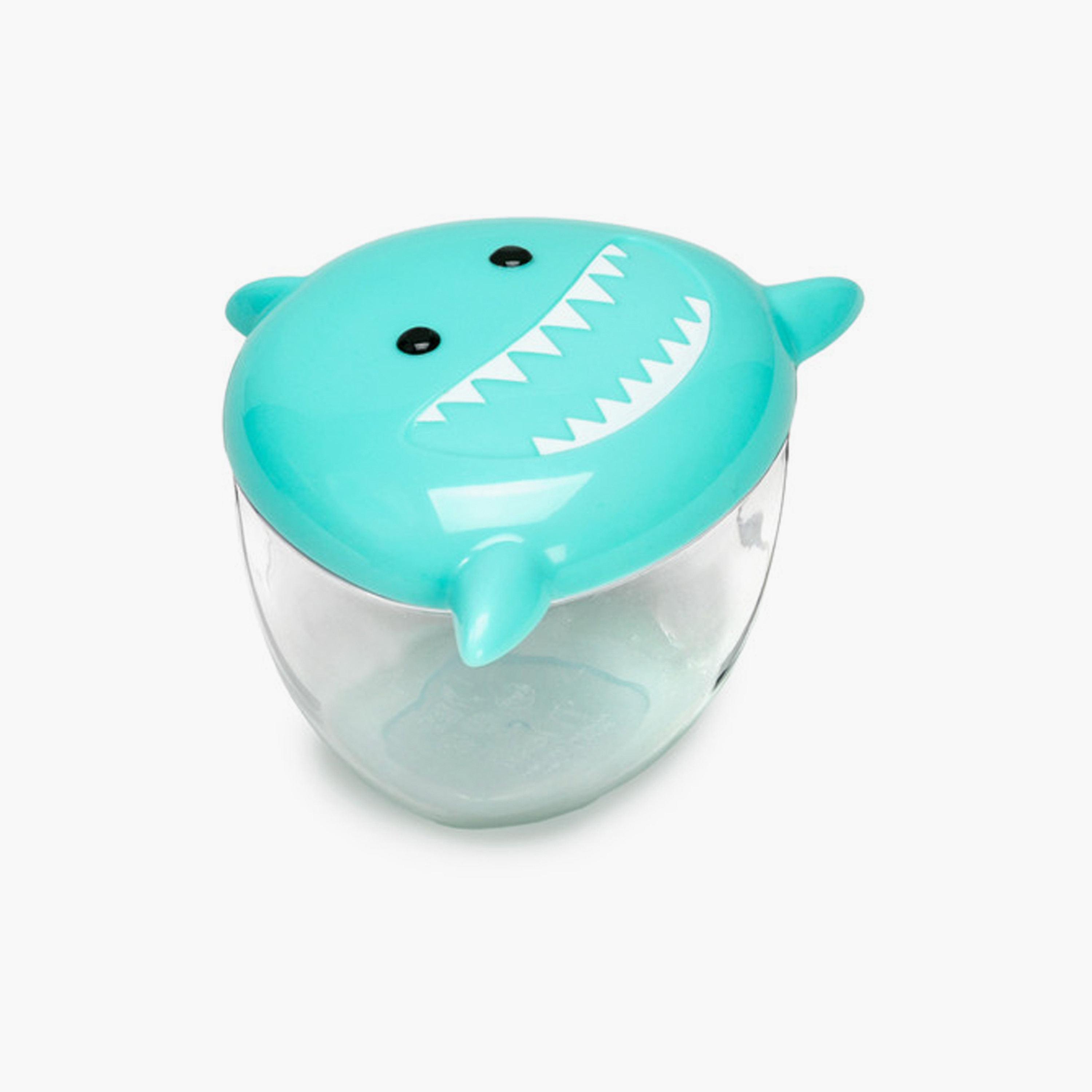 Melii Snack Container - Shark - Turquoise-baby-feeding-mealtimeessentials-image-1