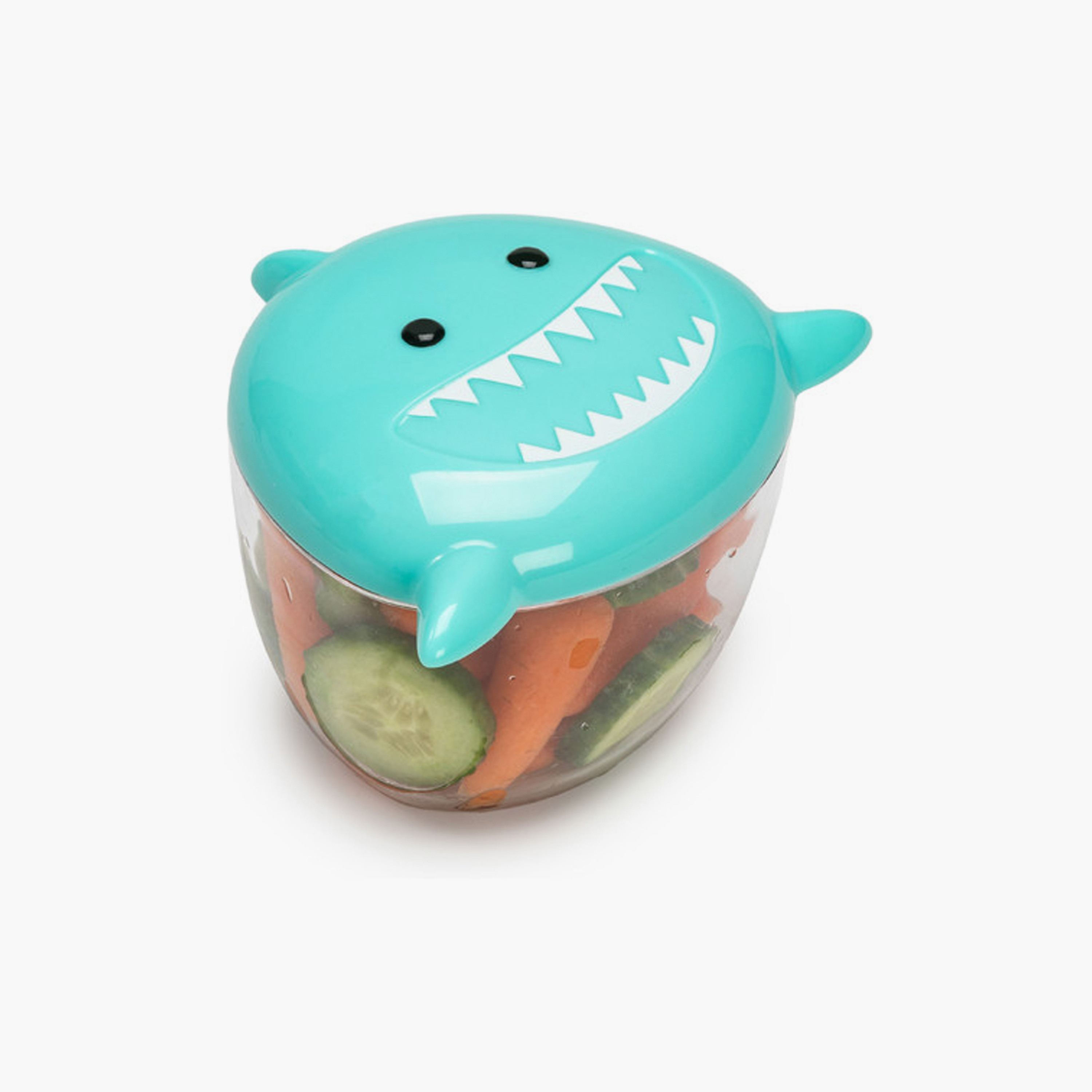 Melii Snack Container - Shark - Turquoise-baby-feeding-mealtimeessentials-image-3