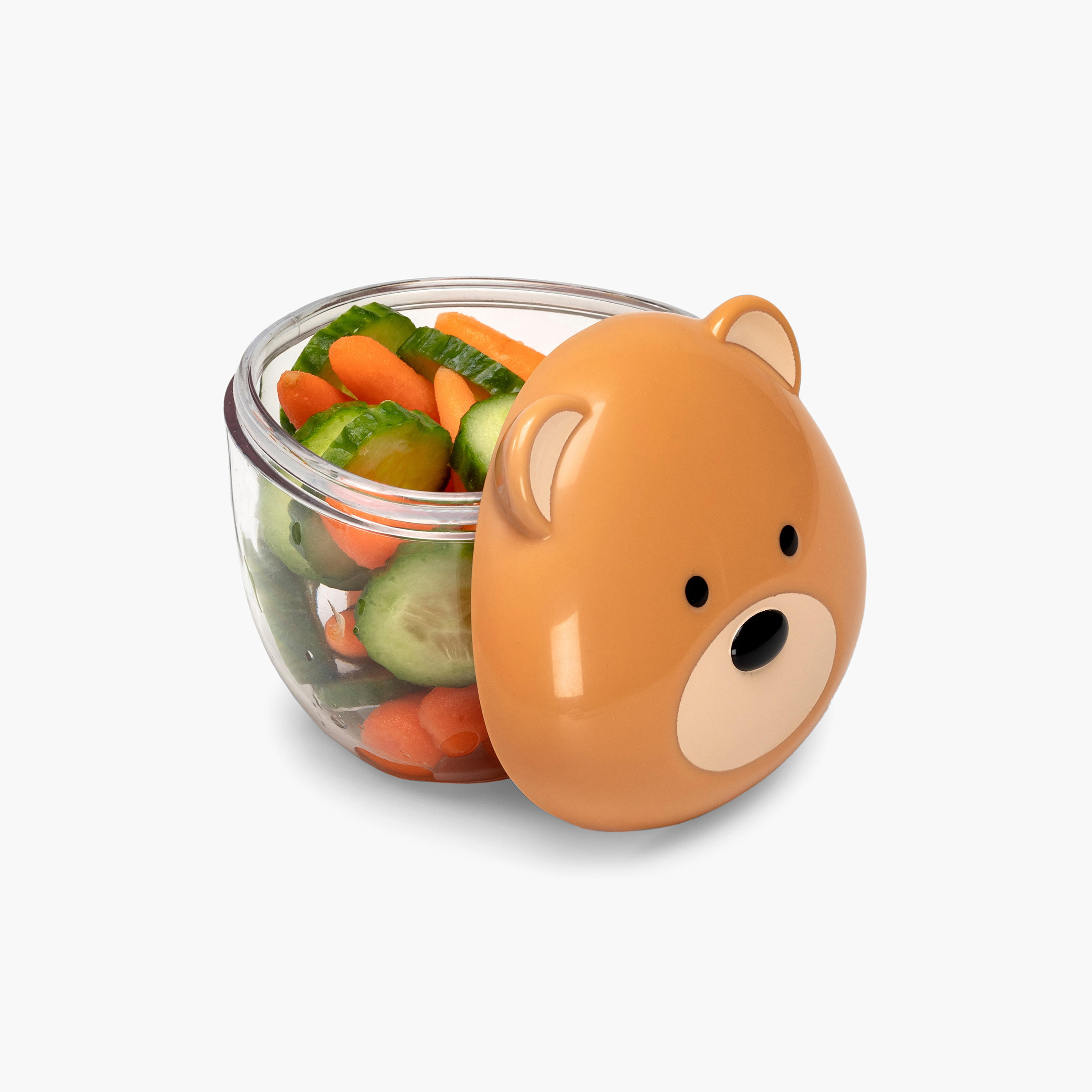 Melii Bear Face Shape Snack Container-baby-feeding-mealtimeessentials-image-3