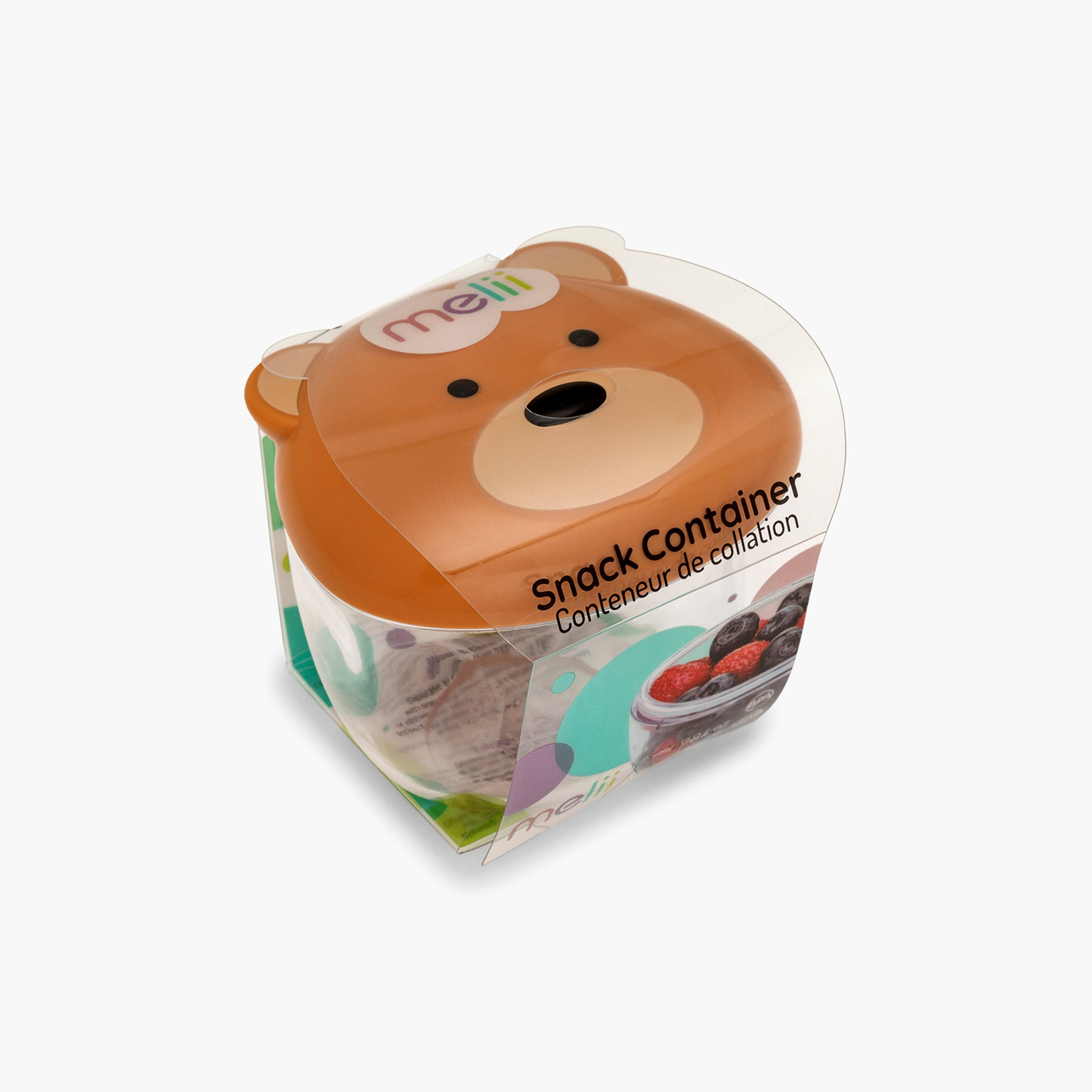 Melii Bear Face Shape Snack Container-baby-feeding-mealtimeessentials-image-8